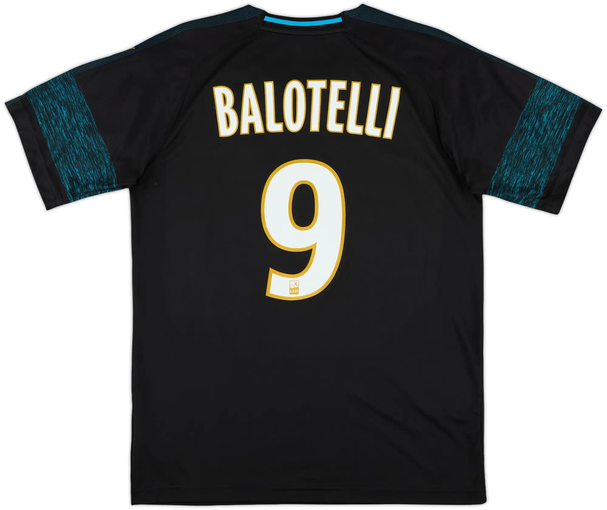 2018-19 Olympique Marseille Away Shirt Balotelli #9 - 10/10 - (M)