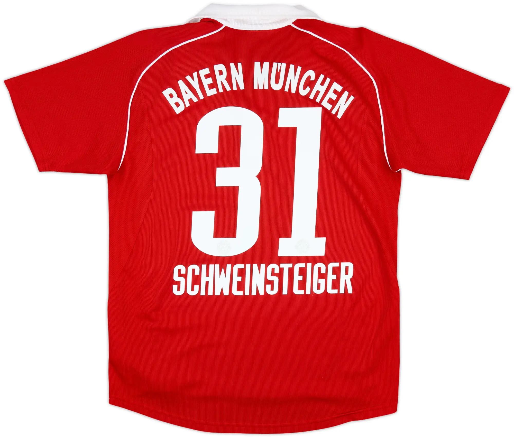 adidas Bayern Munich Boys SS Home Shirt 2005/06