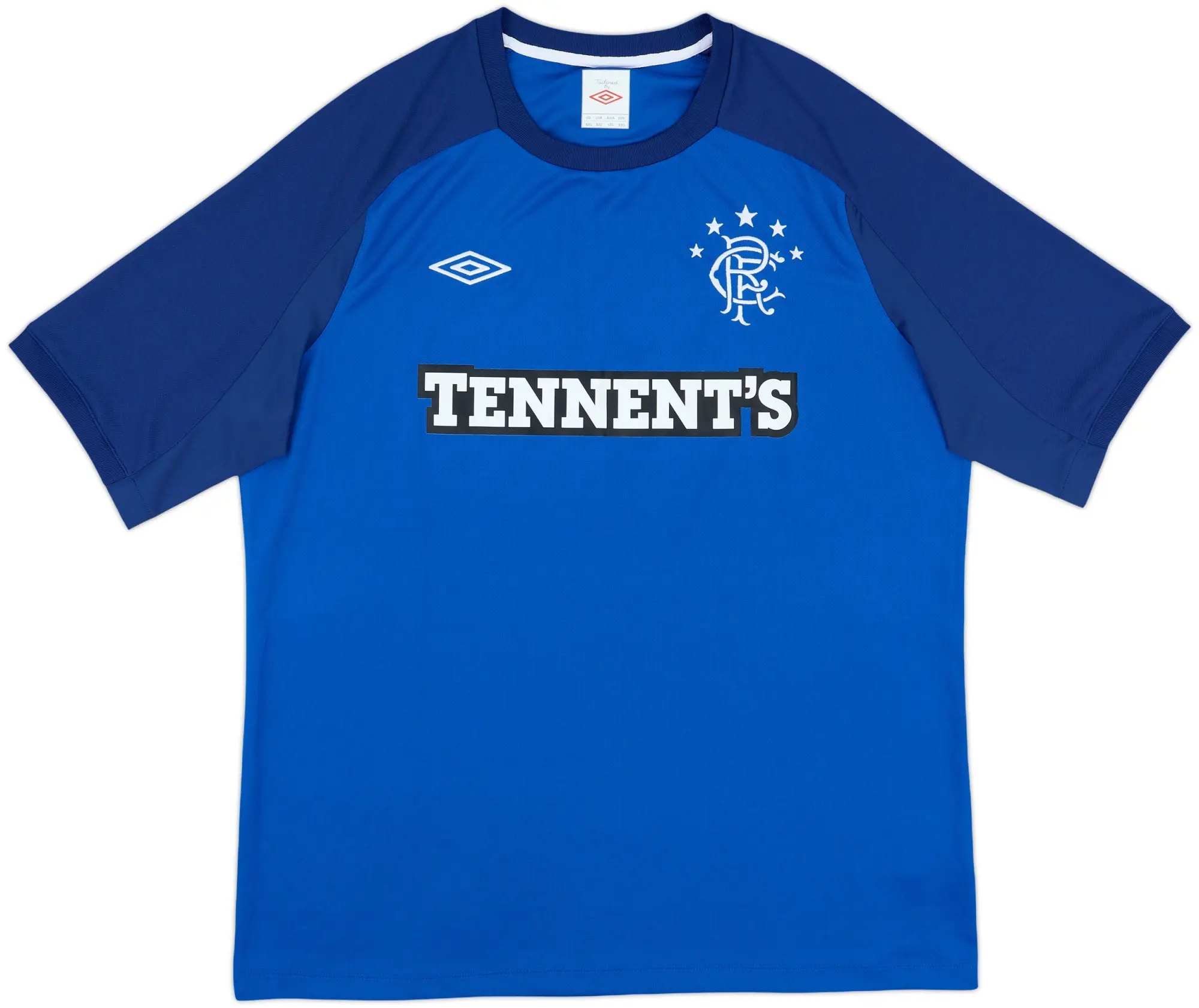 Umbro Rangers Mens SS Home Shirt 2010/11