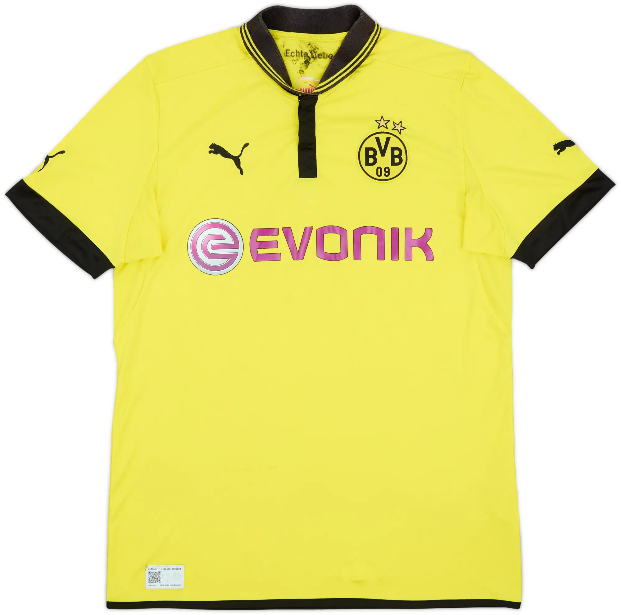 Puma Borussia Dortmund Mens SS Home Shirt 2012/13