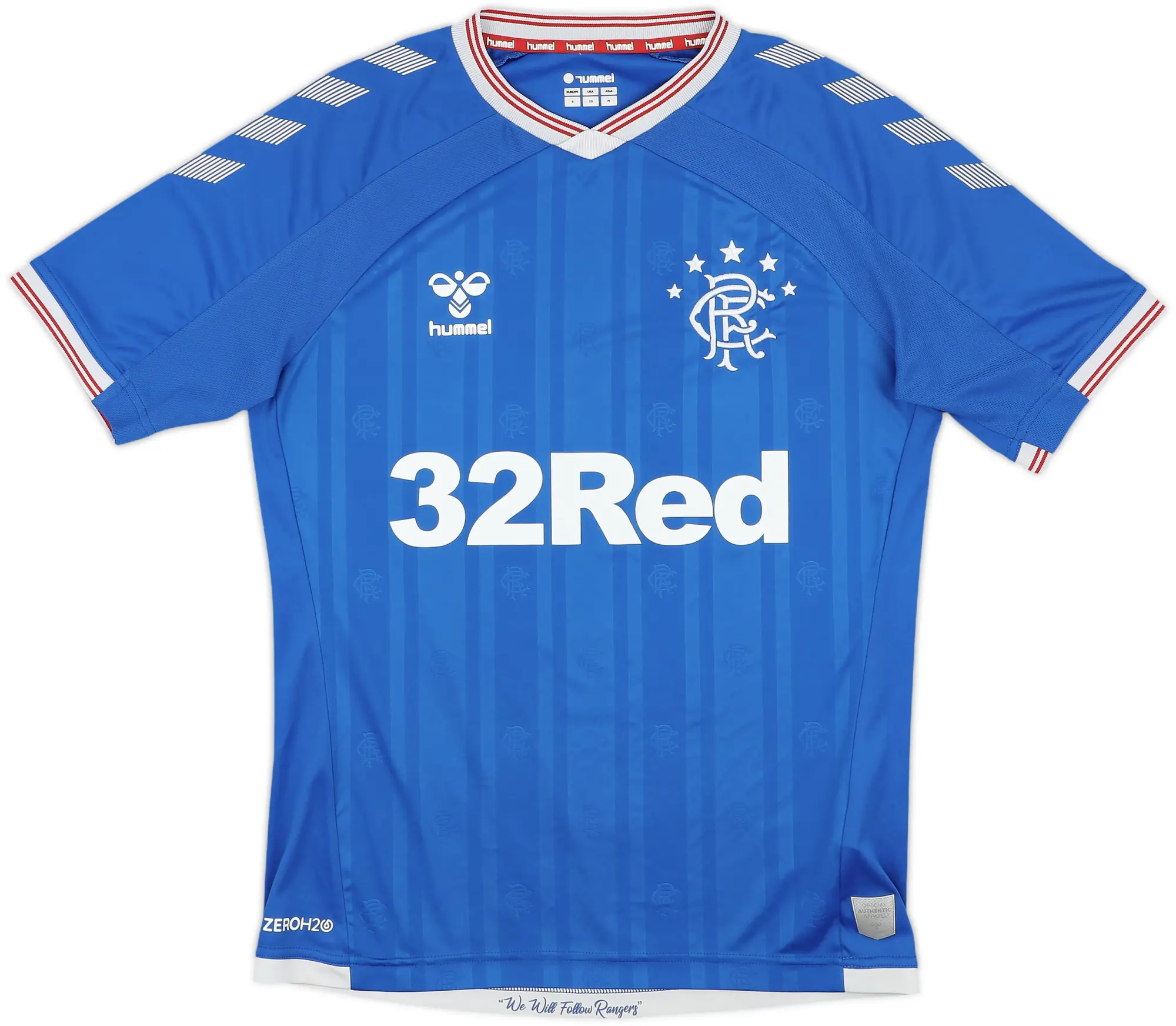 Hummel Rangers Mens SS Home Shirt 2019/20