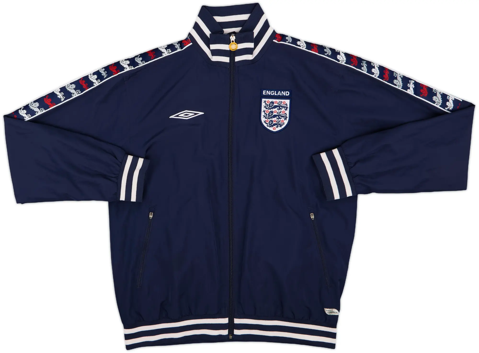 2004-06 England Umbro Track Jacket - 8/10 - (M)