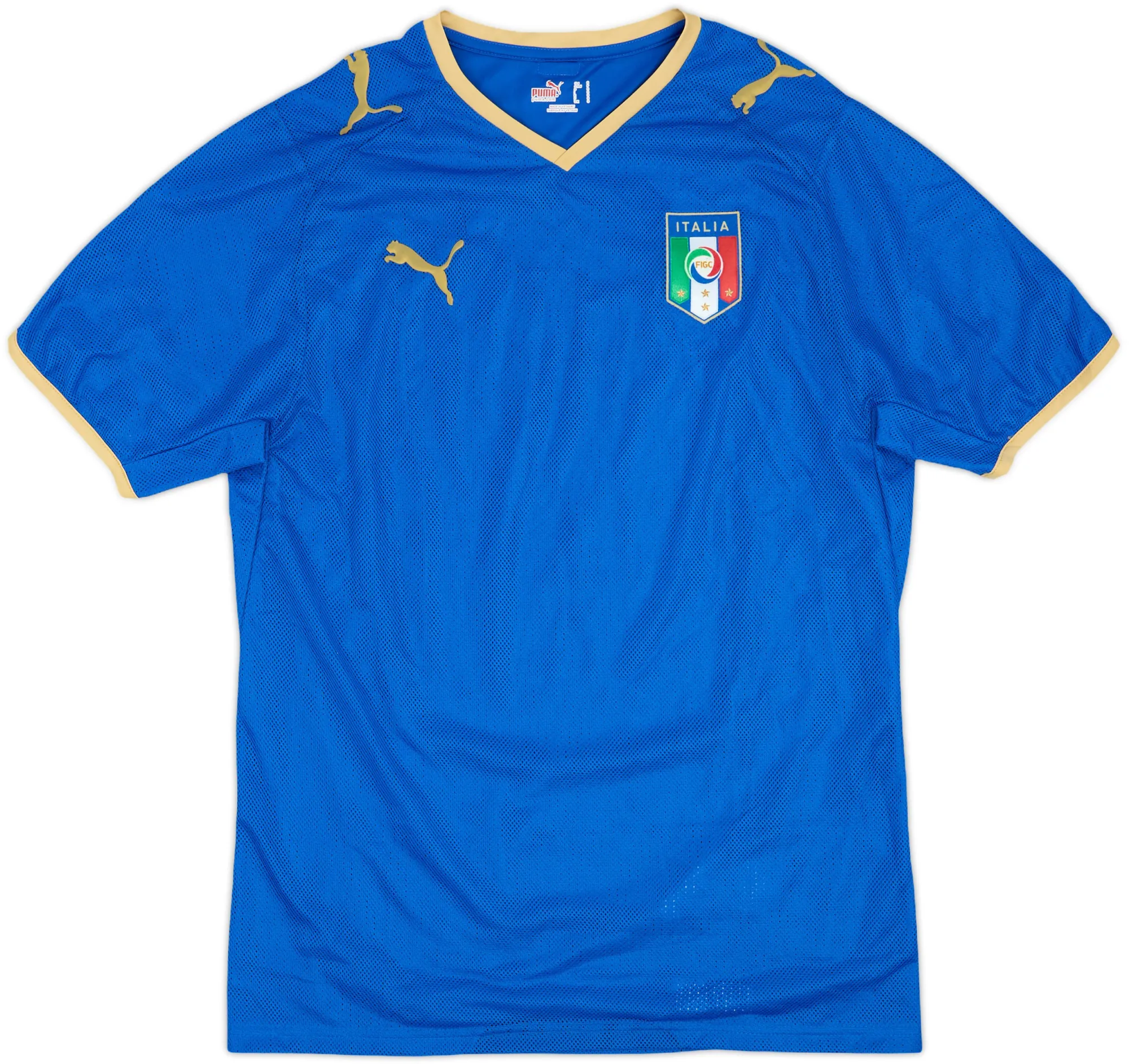 Puma Italy Mens SS Home Shirt 2007