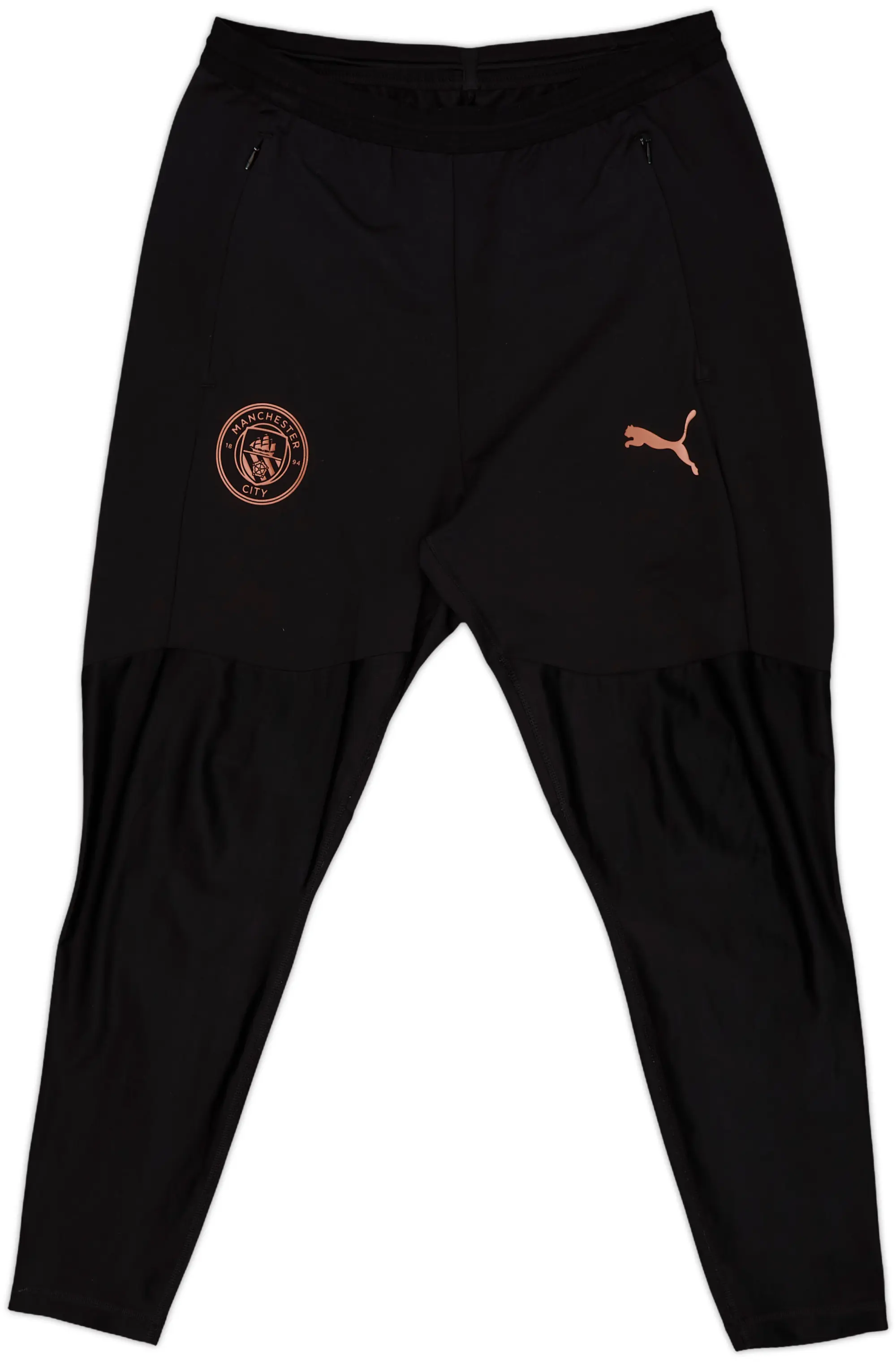 2019-20 Manchester City Puma Track Pants/Bottoms - 9/10 - (L)