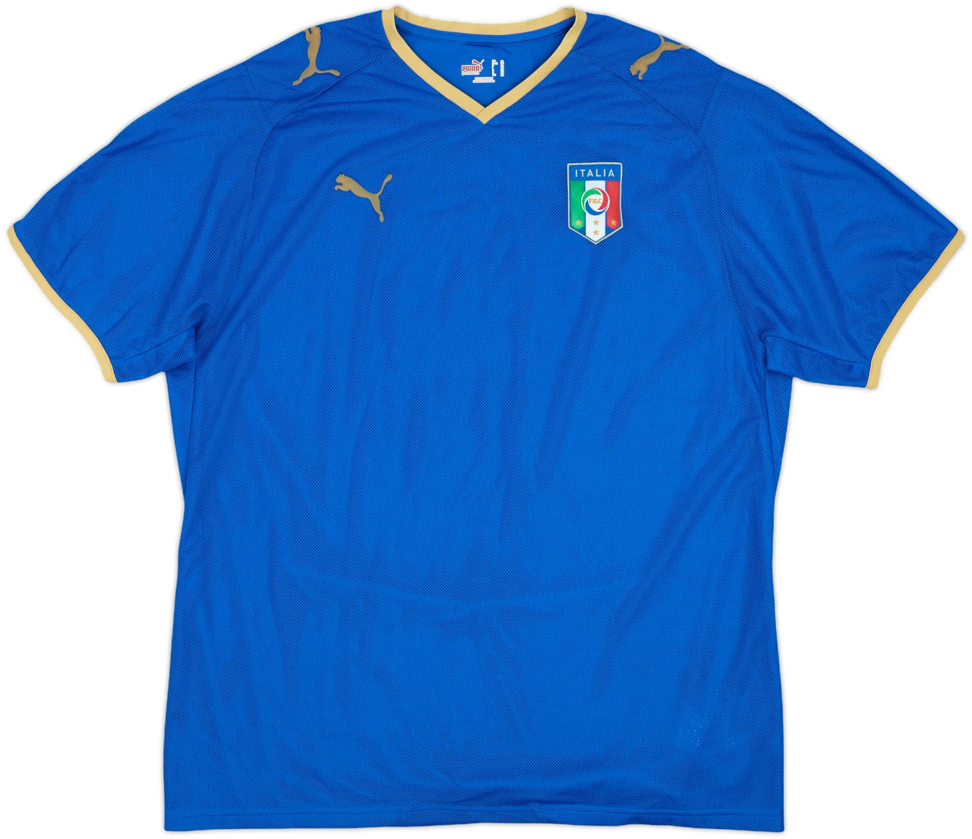 Puma Italy Mens SS Home Shirt 2007