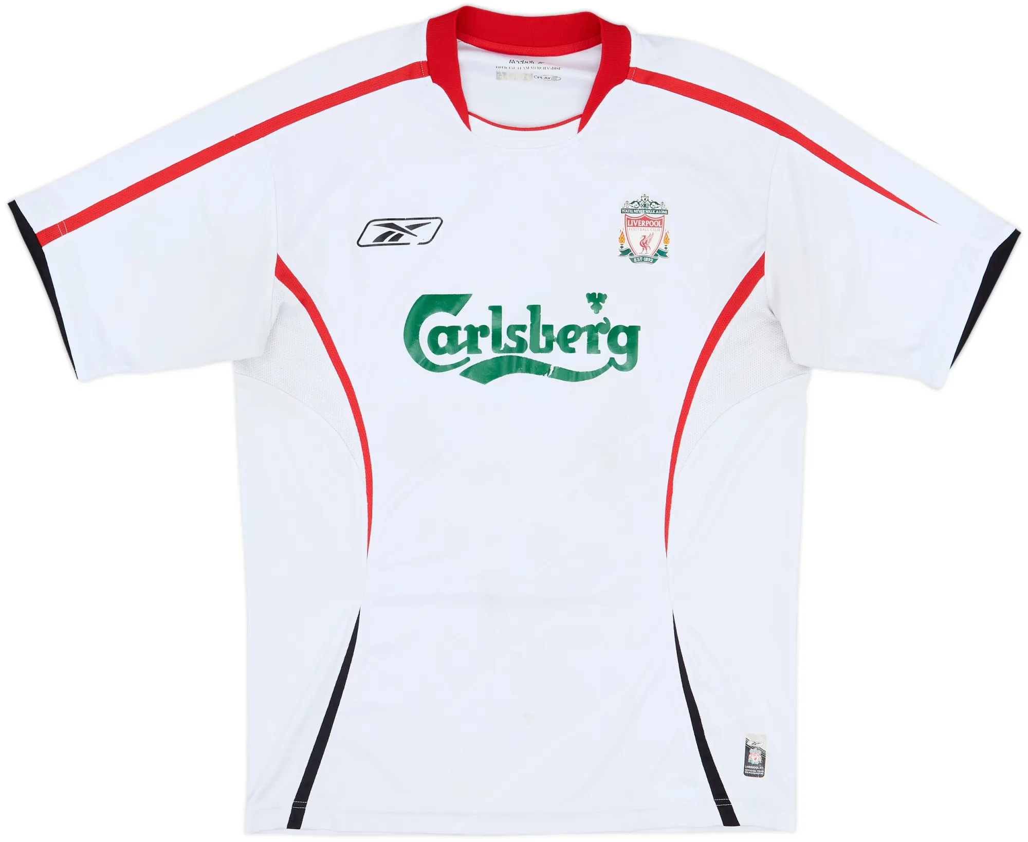 Reebok Liverpool Mens SS Away Shirt 2005/06