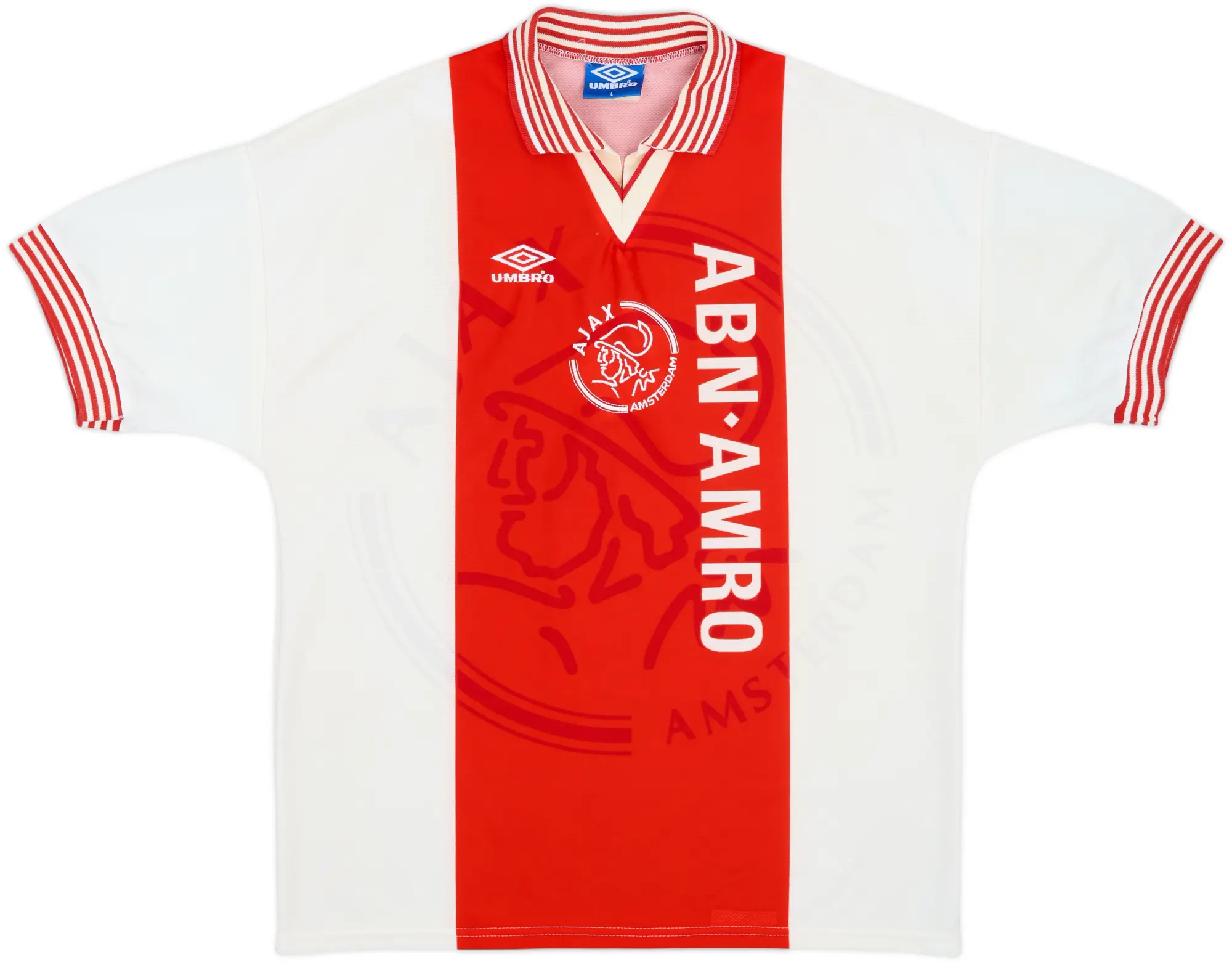 1995-96 Ajax Home Shirt - 8/10 - (L)