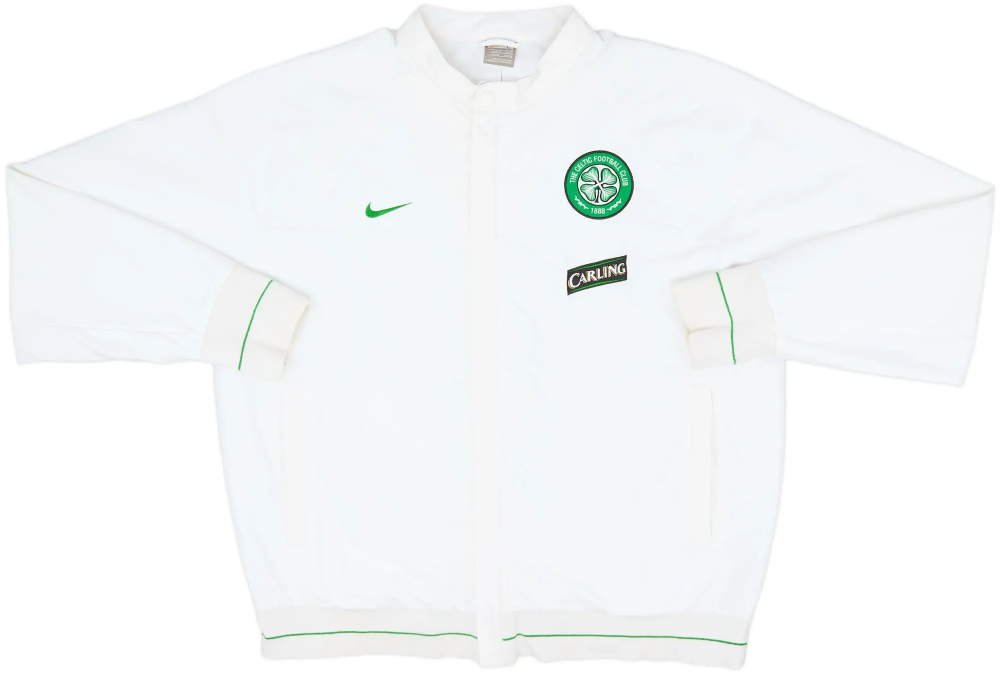 2008-09 Celtic Nike Track Jacket - 9/10 - (L)