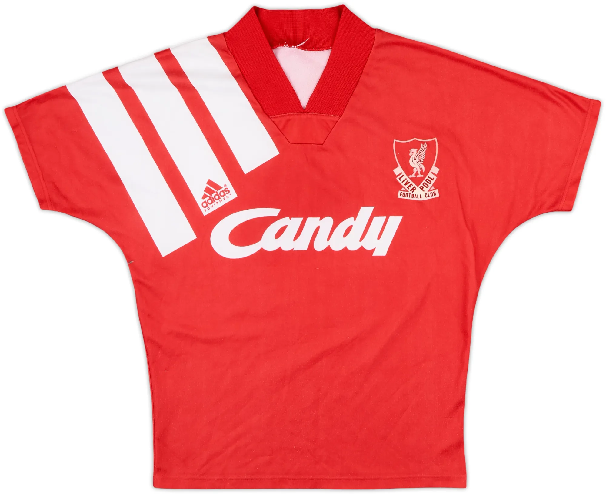 adidas Liverpool Boys SS Home Shirt 1991/92