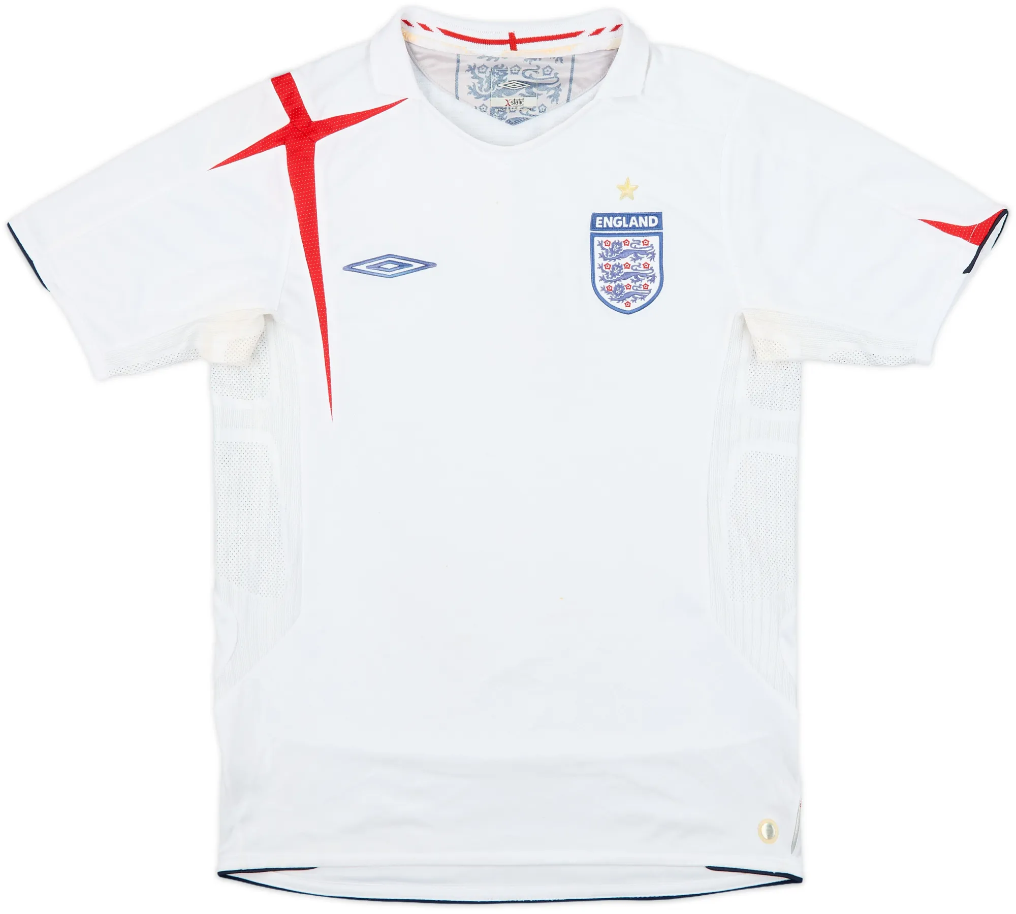 Umbro England Mens SS Home Shirt 2005