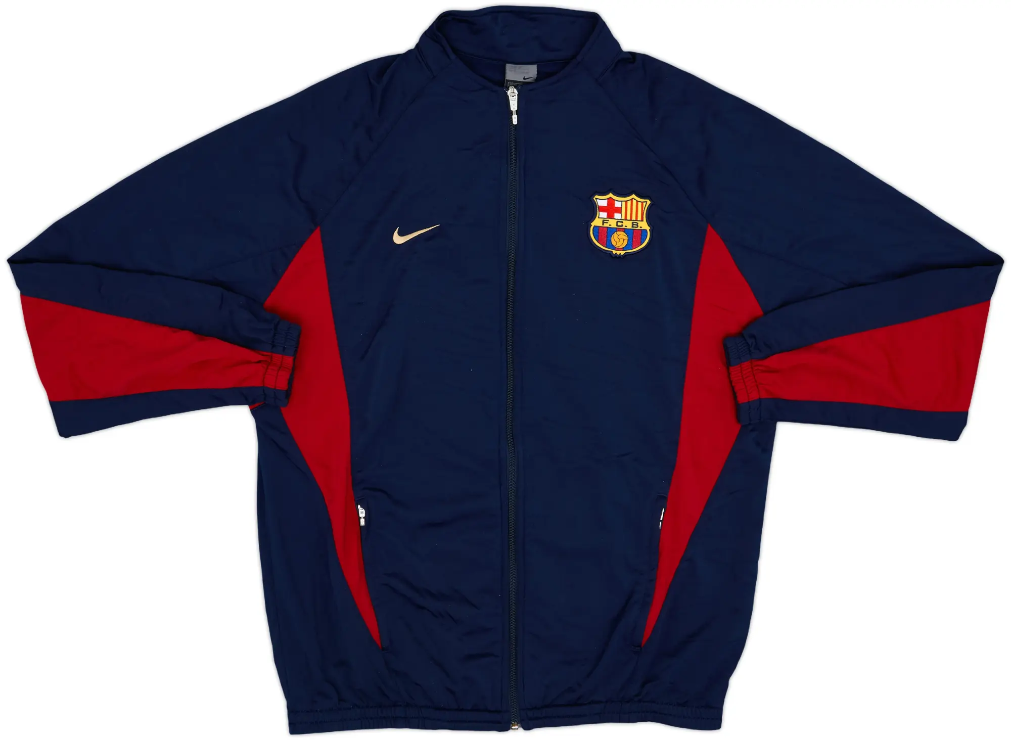 2002-03 Barcelona Nike Track Jacket - 8/10 - (XL)