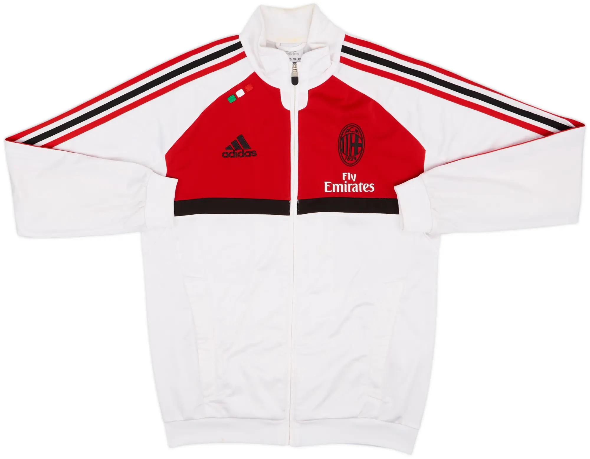 2011-12 AC Milan adidas Track Jacket - 6/10 - (S)