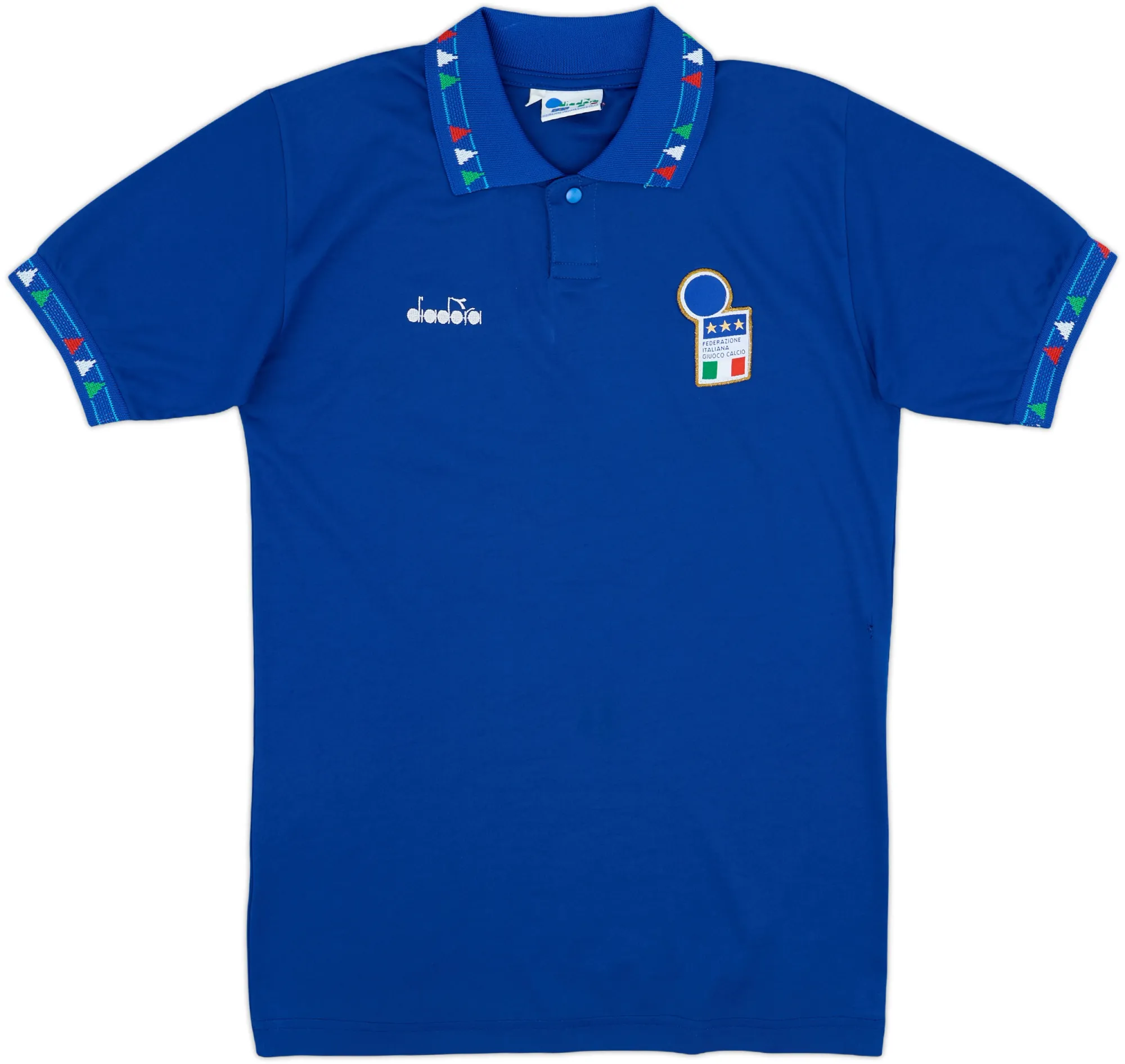 Diadora Italy Boys SS Home Shirt 1992
