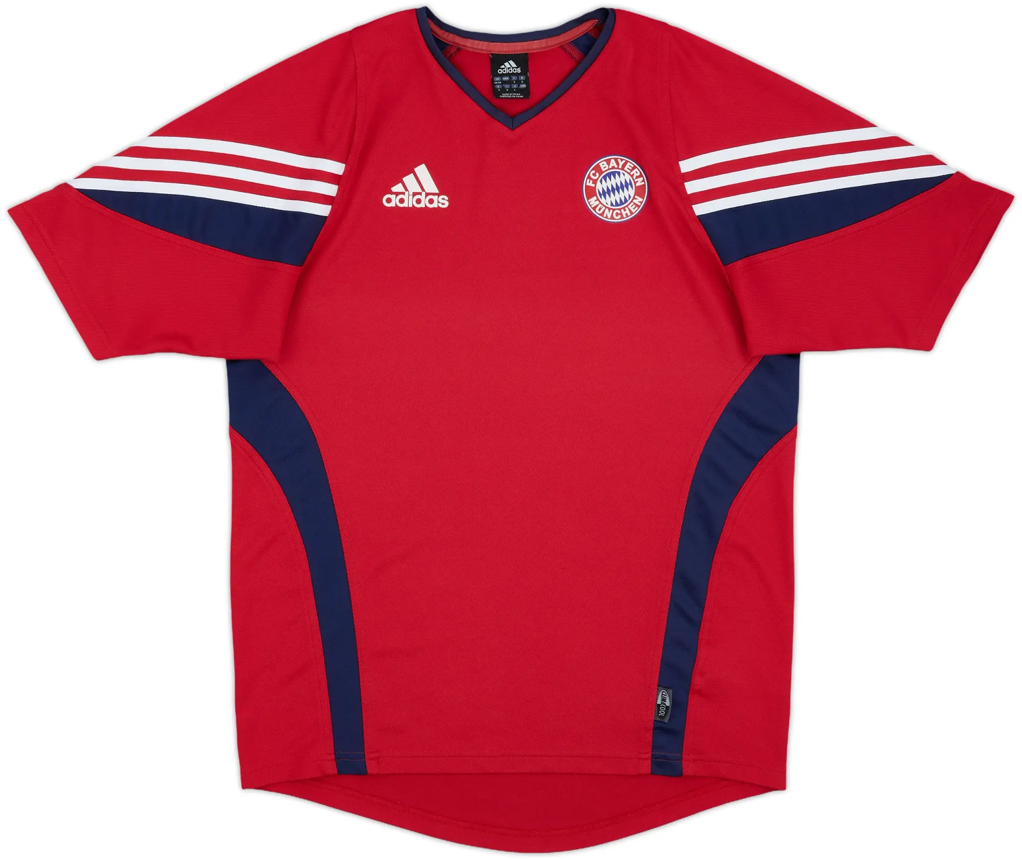 adidas Bayern Munich Mens SS Home Shirt 2003/04