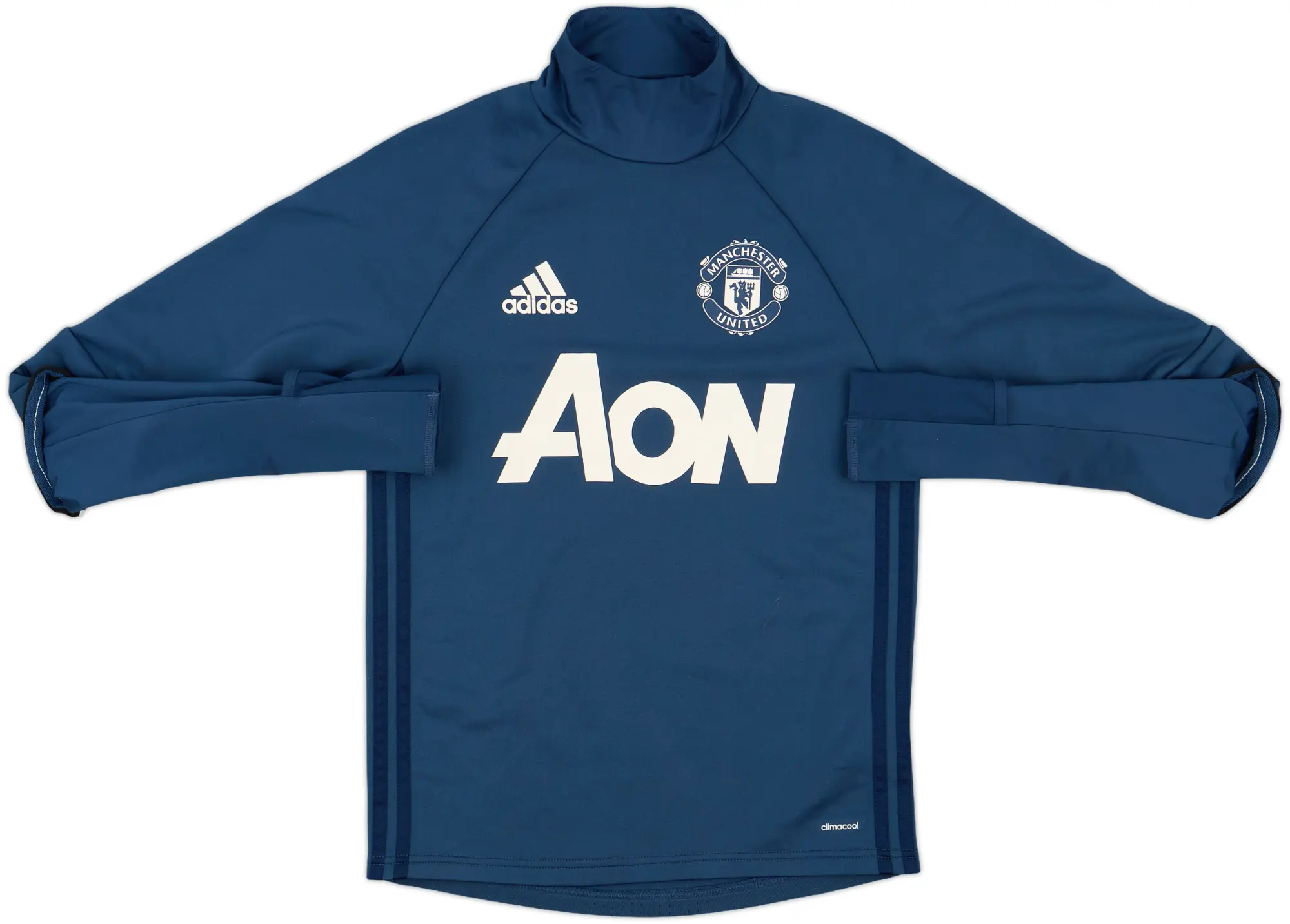2015-16 Manchester United adidas Sweat Top - 9/10 - (XS)