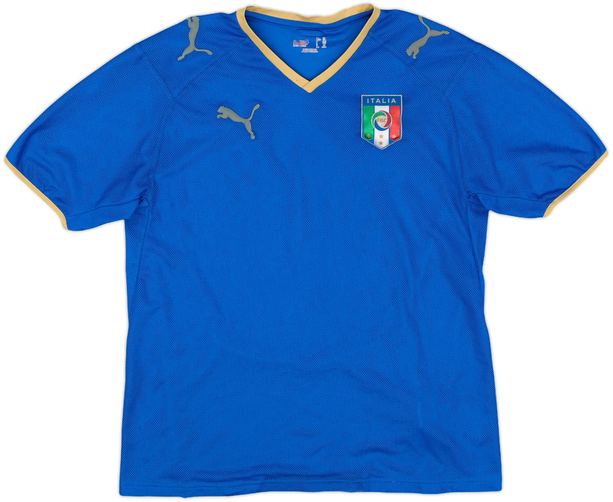 Puma Italy Boys SS Home Shirt 2007