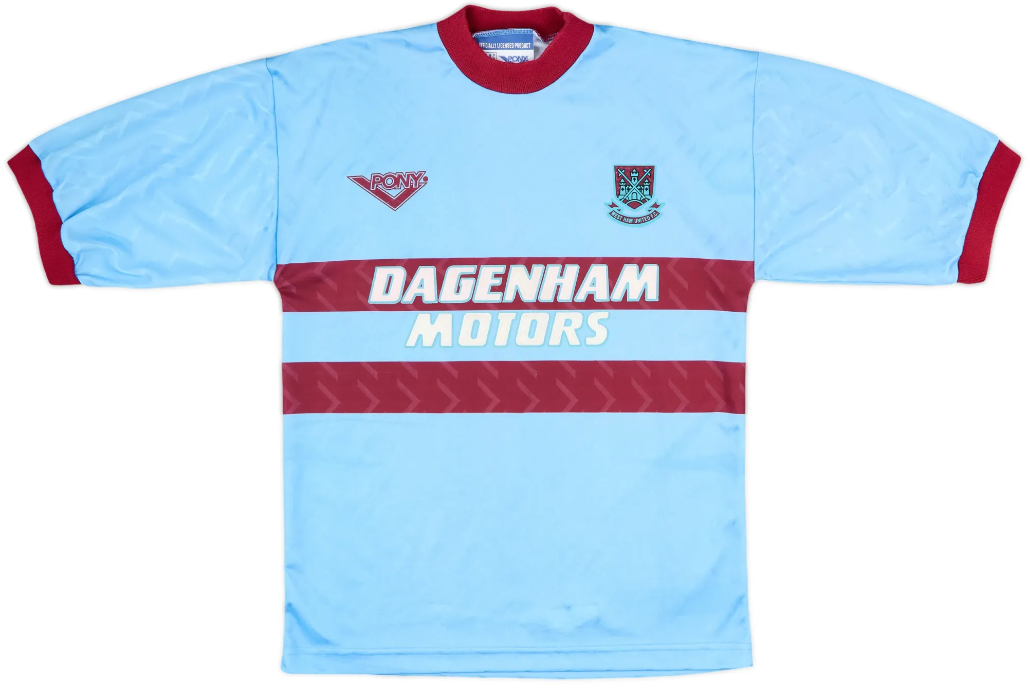 Away West Ham United Mens SS Away Shirt 1993/95