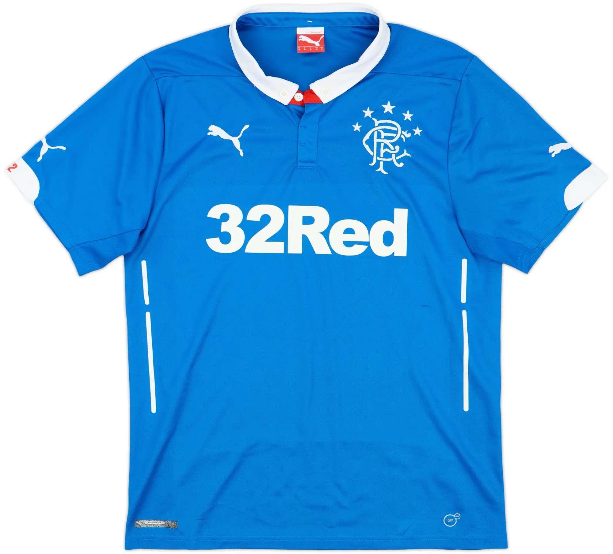 Puma Rangers Mens SS Home Shirt 2014/15