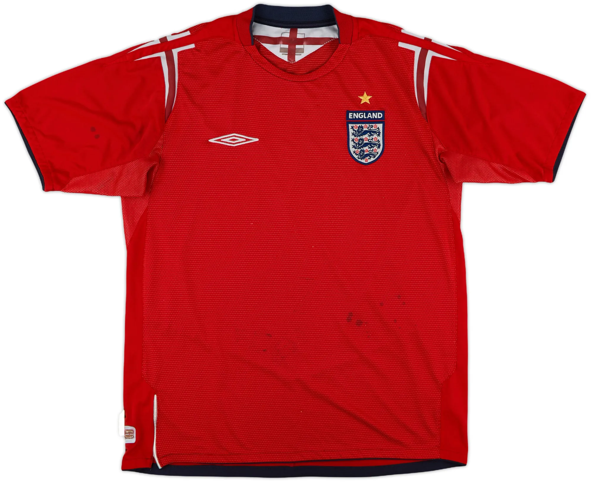 Umbro England Mens SS Away Shirt 2004