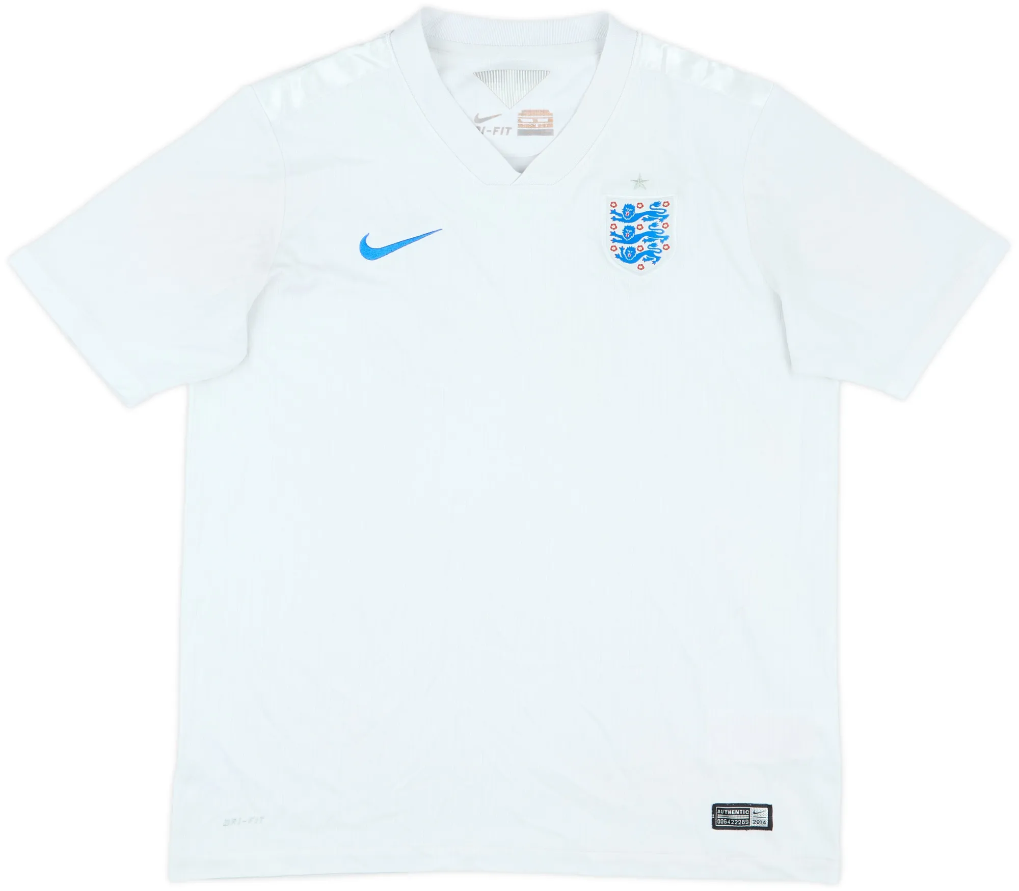 Nike England Boys SS Home Shirt 2014