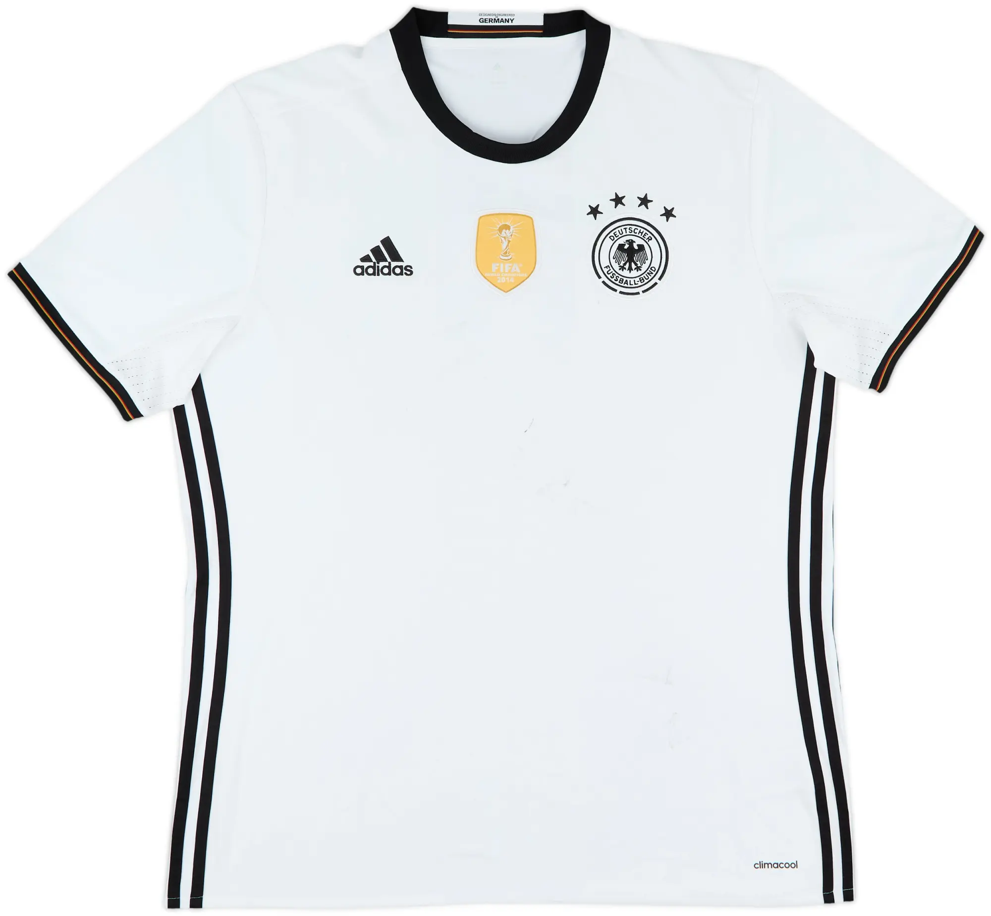 adidas Germany Mens SS Home Shirt 2015