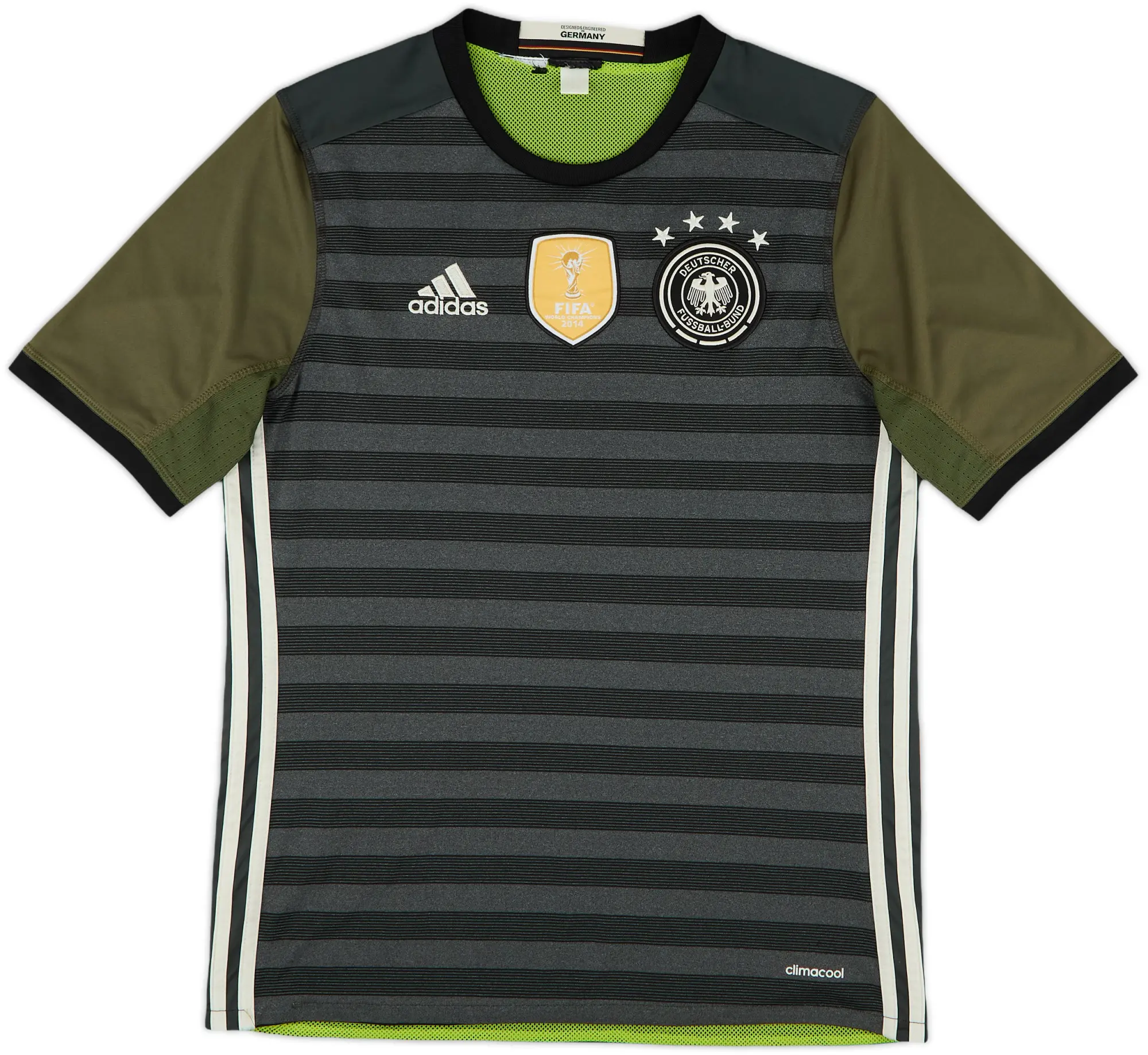 adidas Germany Boys SS Away Shirt 2015