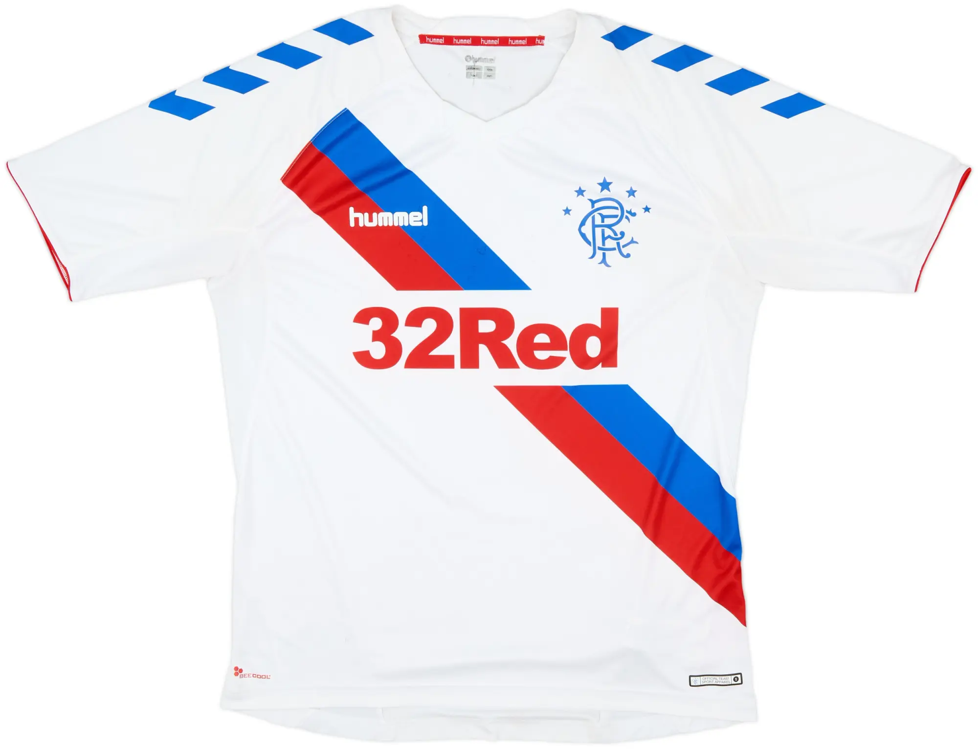 Hummel Rangers Mens SS Away Shirt 2018/19