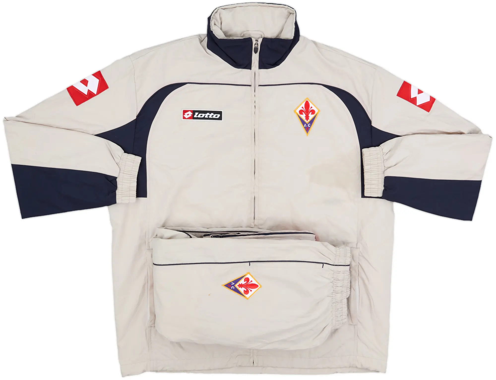 2005-06 Fiorentina Lotto Tracksuit - 8/10 - (L)