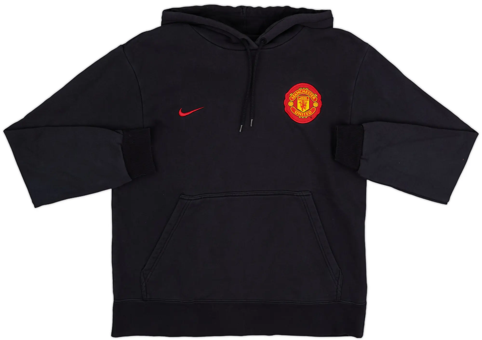 2009-10 Manchester United Nike Hooded Top - 8/10 - (M)