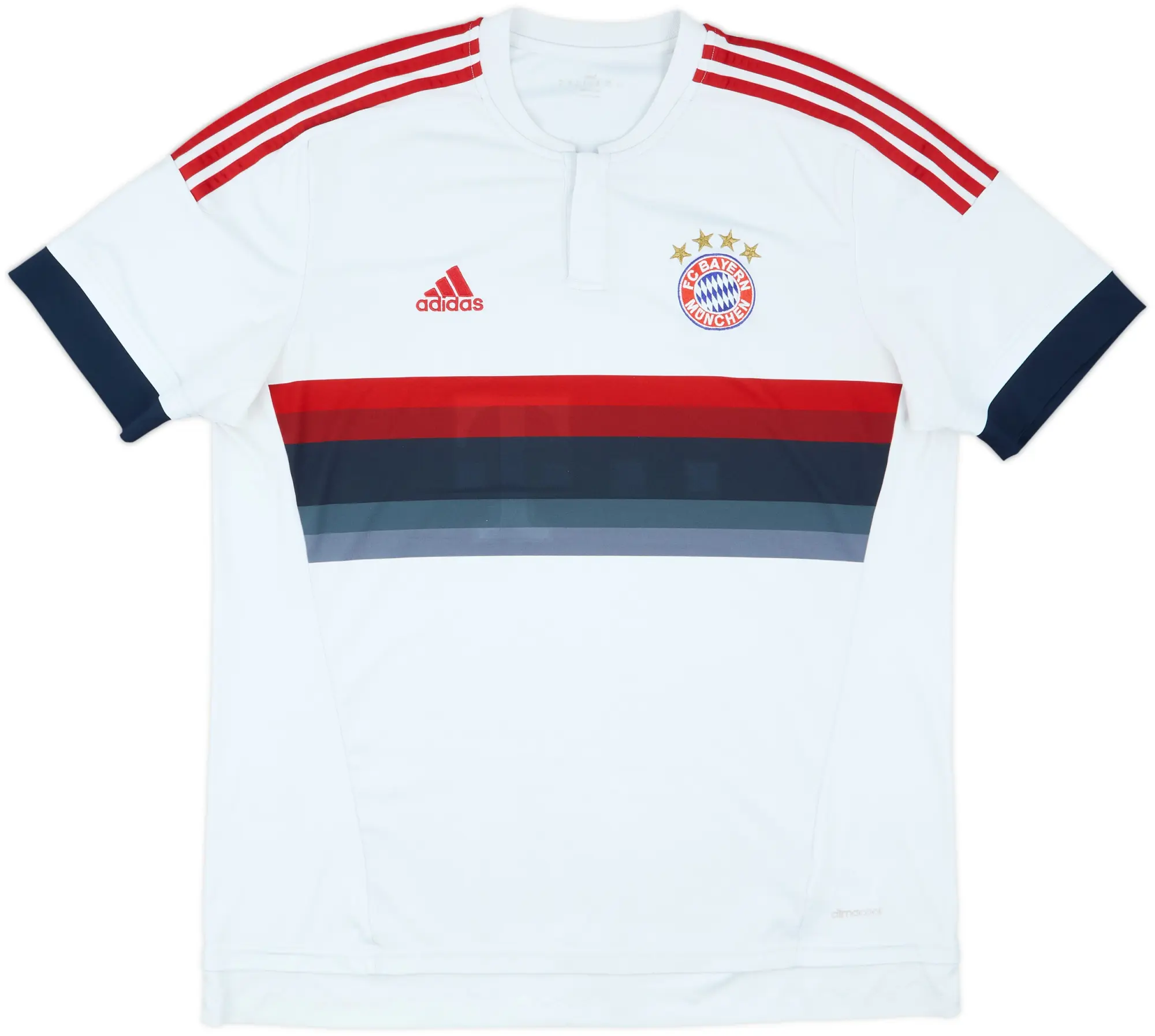 adidas Bayern Munich Mens SS Away Shirt 2015/16