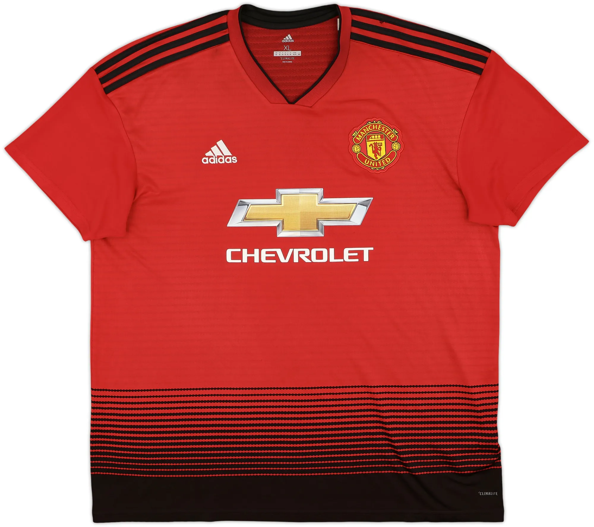 adidas Manchester United Mens SS Home Shirt 2018/19