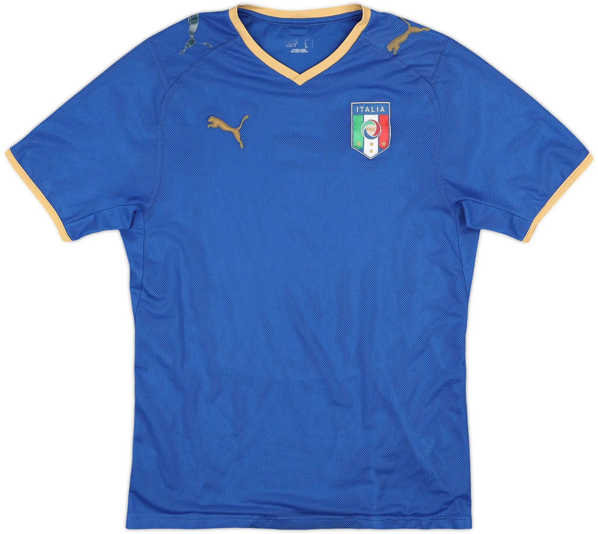 Puma Italy Mens SS Home Shirt 2007