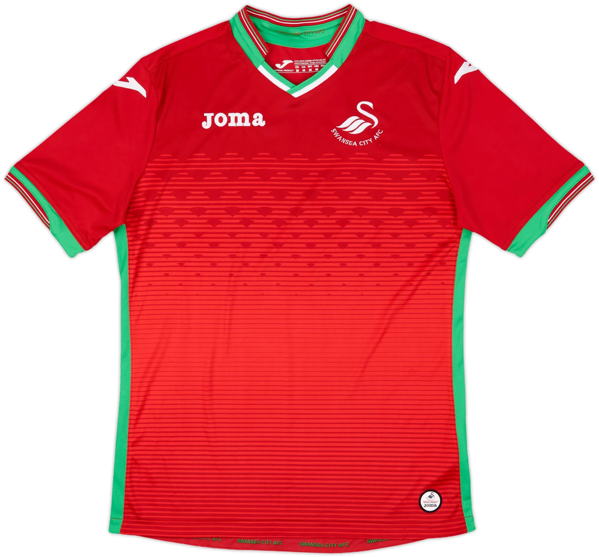 Joma Swansea City Mens SS Away Shirt 2017/18
