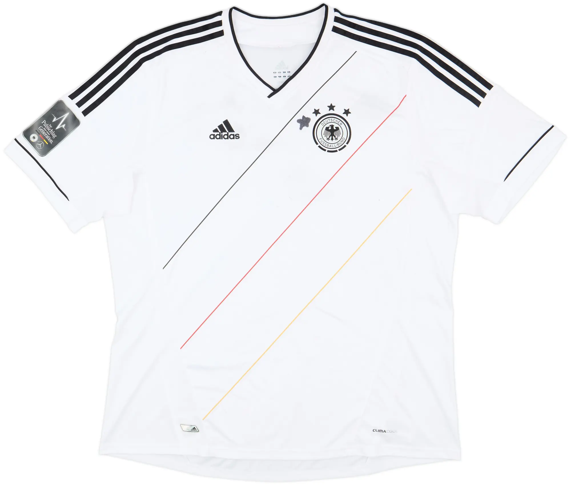 adidas Germany Mens SS Home Shirt 2012