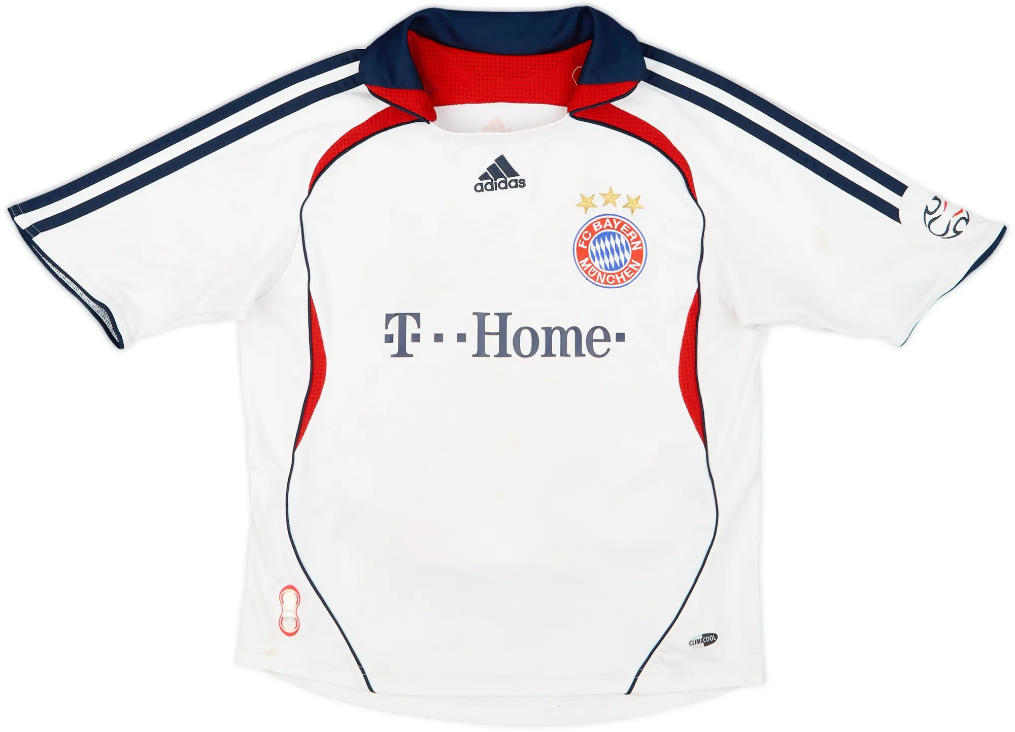 adidas Bayern Munich Boys SS Away Shirt 2006/07