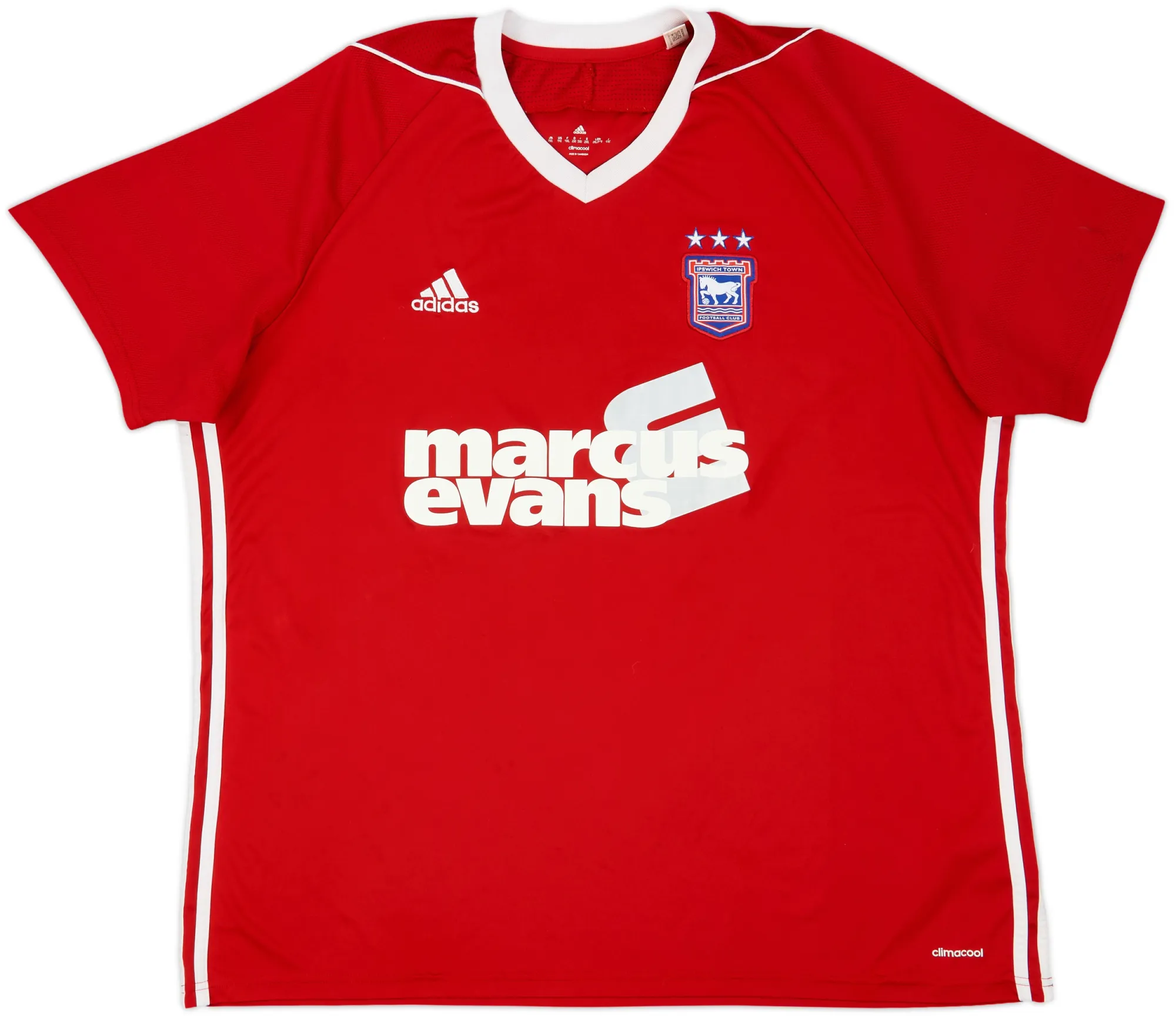 adidas Ipswich Town Mens SS Away Shirt 2017/18