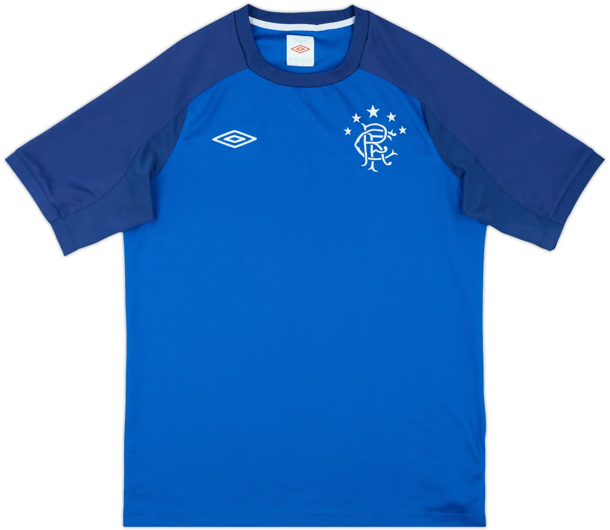 Umbro Rangers Mens SS Home Shirt 2010/11