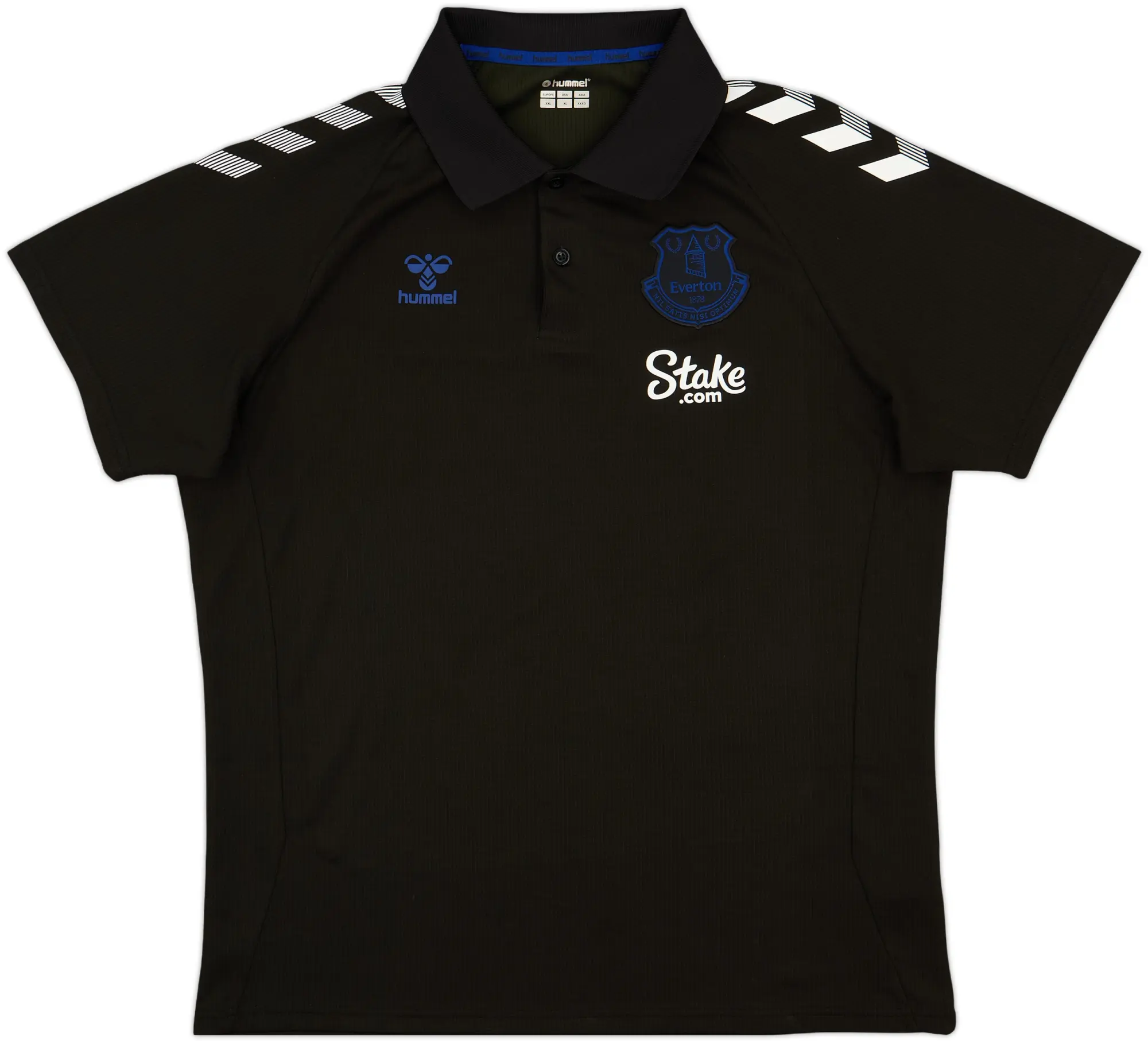 2022-23 Everton Hummel Polo Shirt - 9/10 - (XXL)