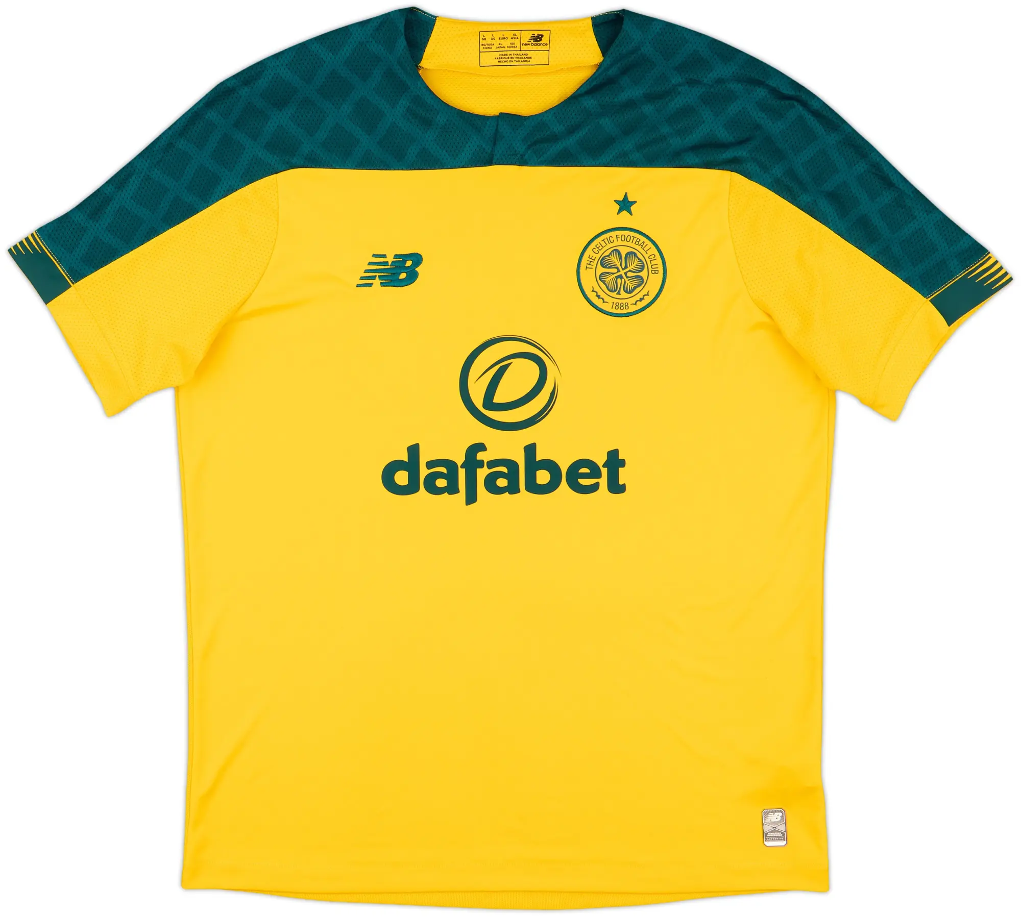 NewBalance Celtic Mens SS Away Shirt 2019/20