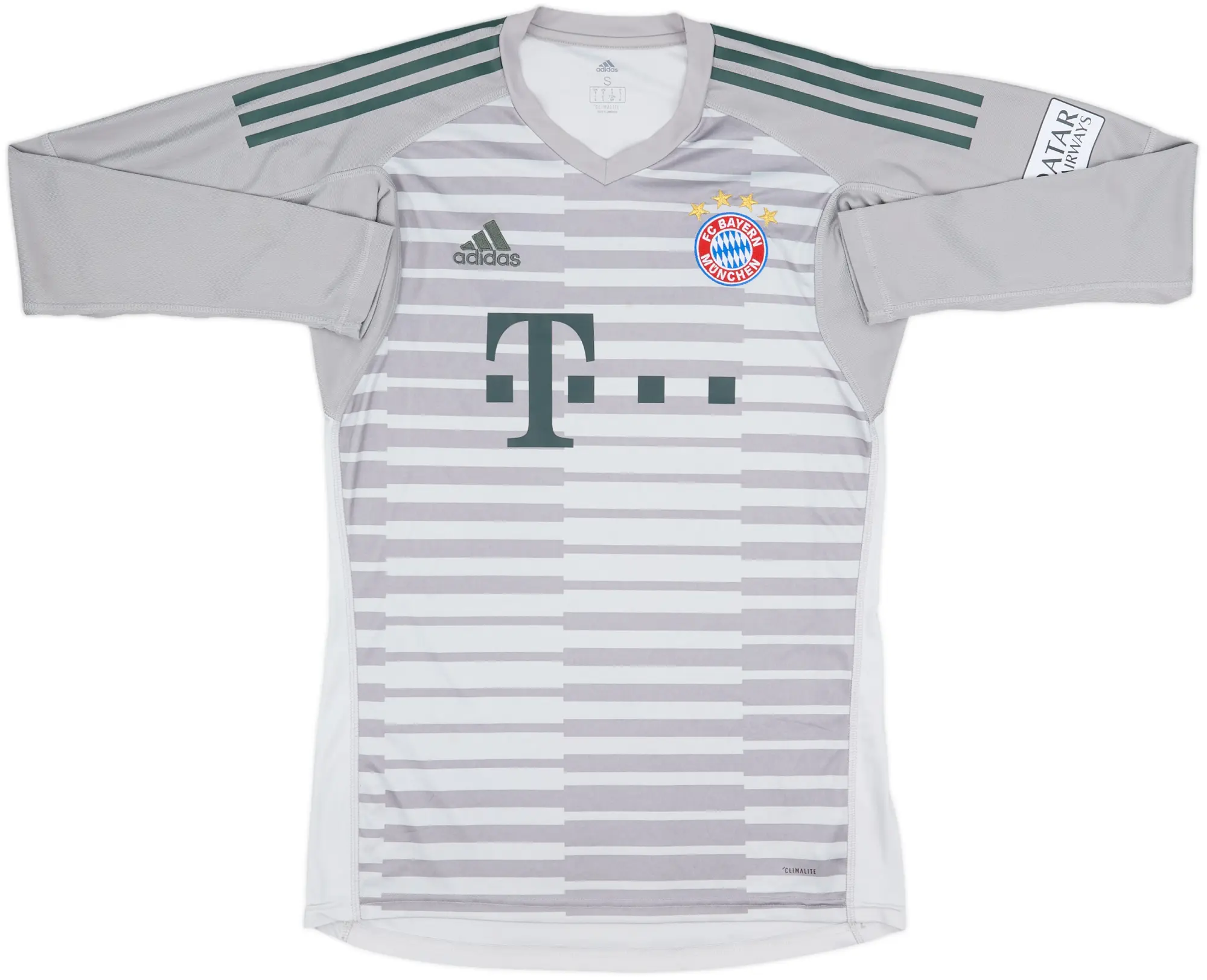 adidas Bayern Munich Mens LS Goalkeeper Home Shirt 2018/19