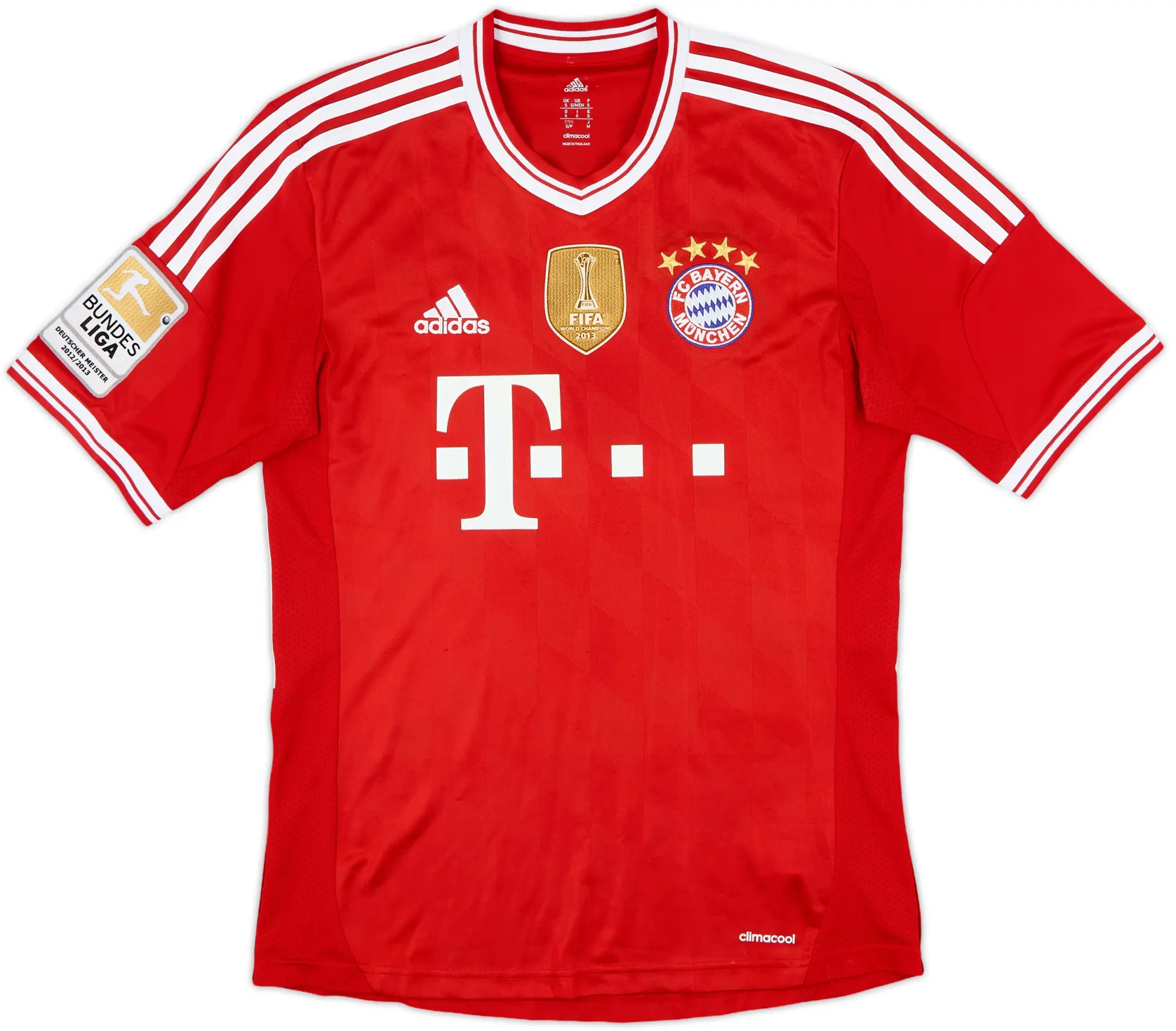 adidas Bayern Munich Mens SS Home Shirt 2013/14