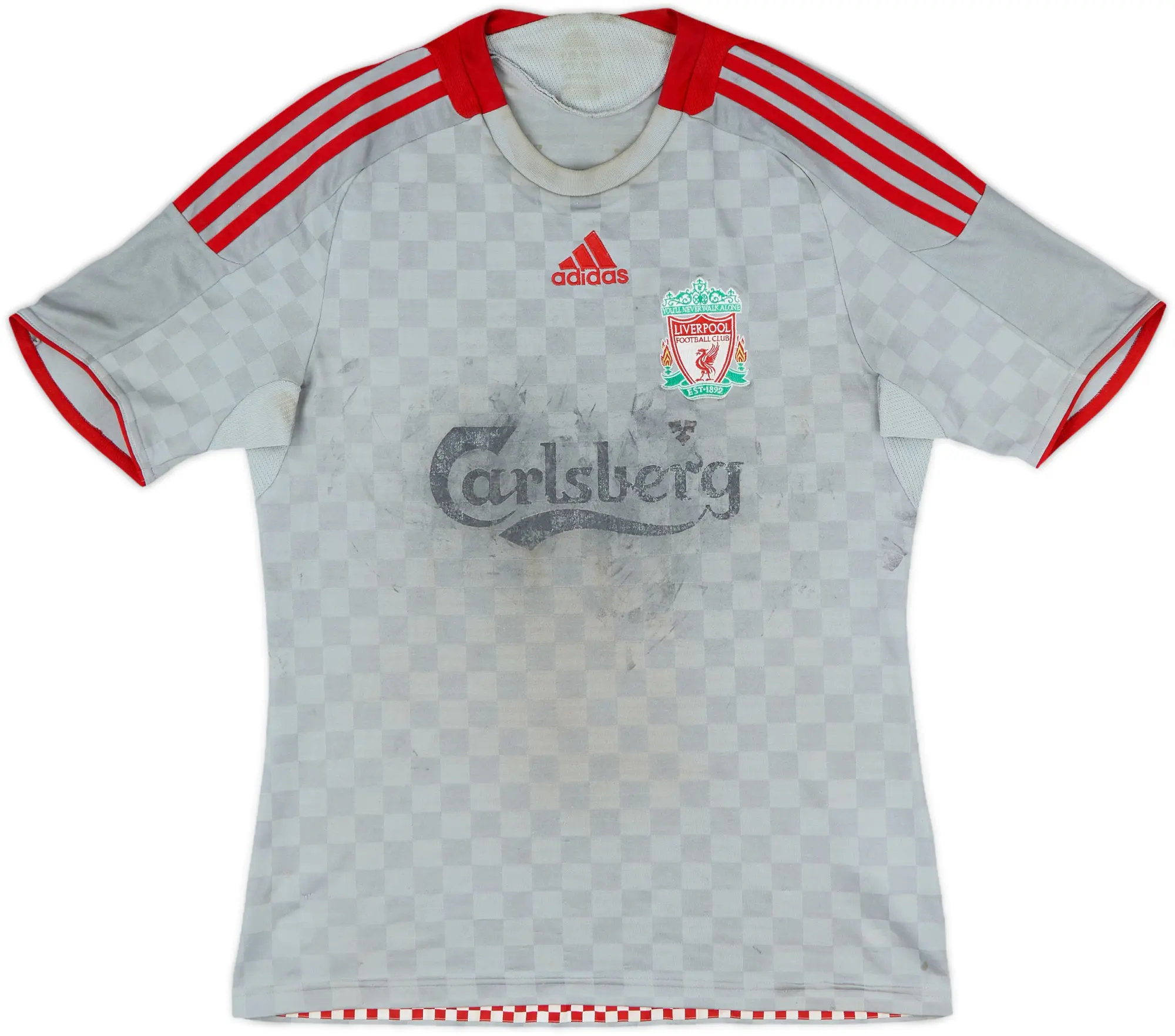 adidas Liverpool Mens SS Away Shirt 2008/09