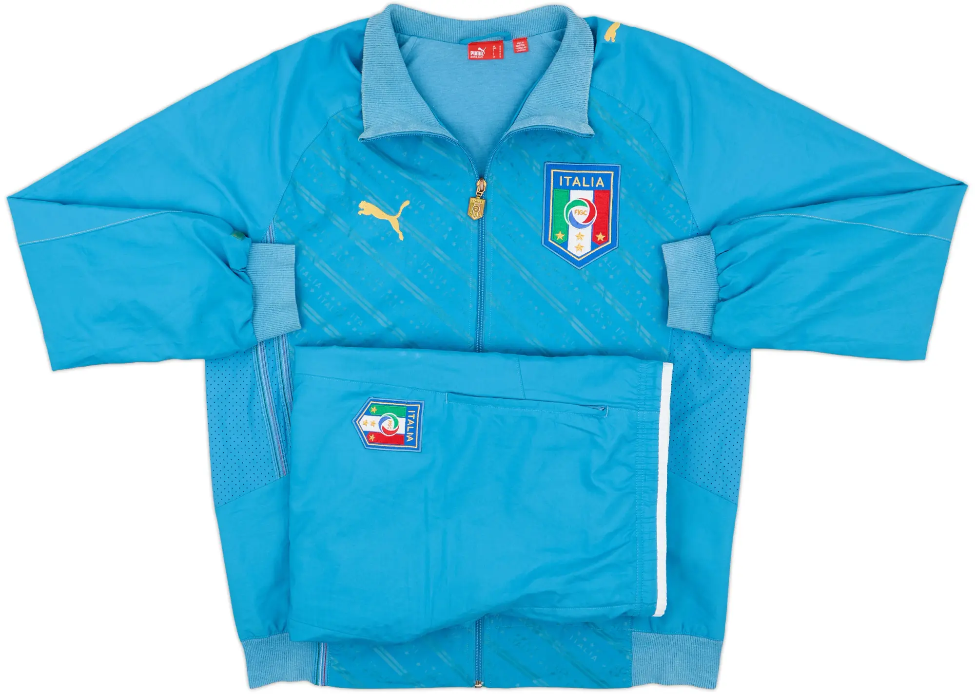 2009-10 Italy Puma Tracksuit - 8/10 - (M)