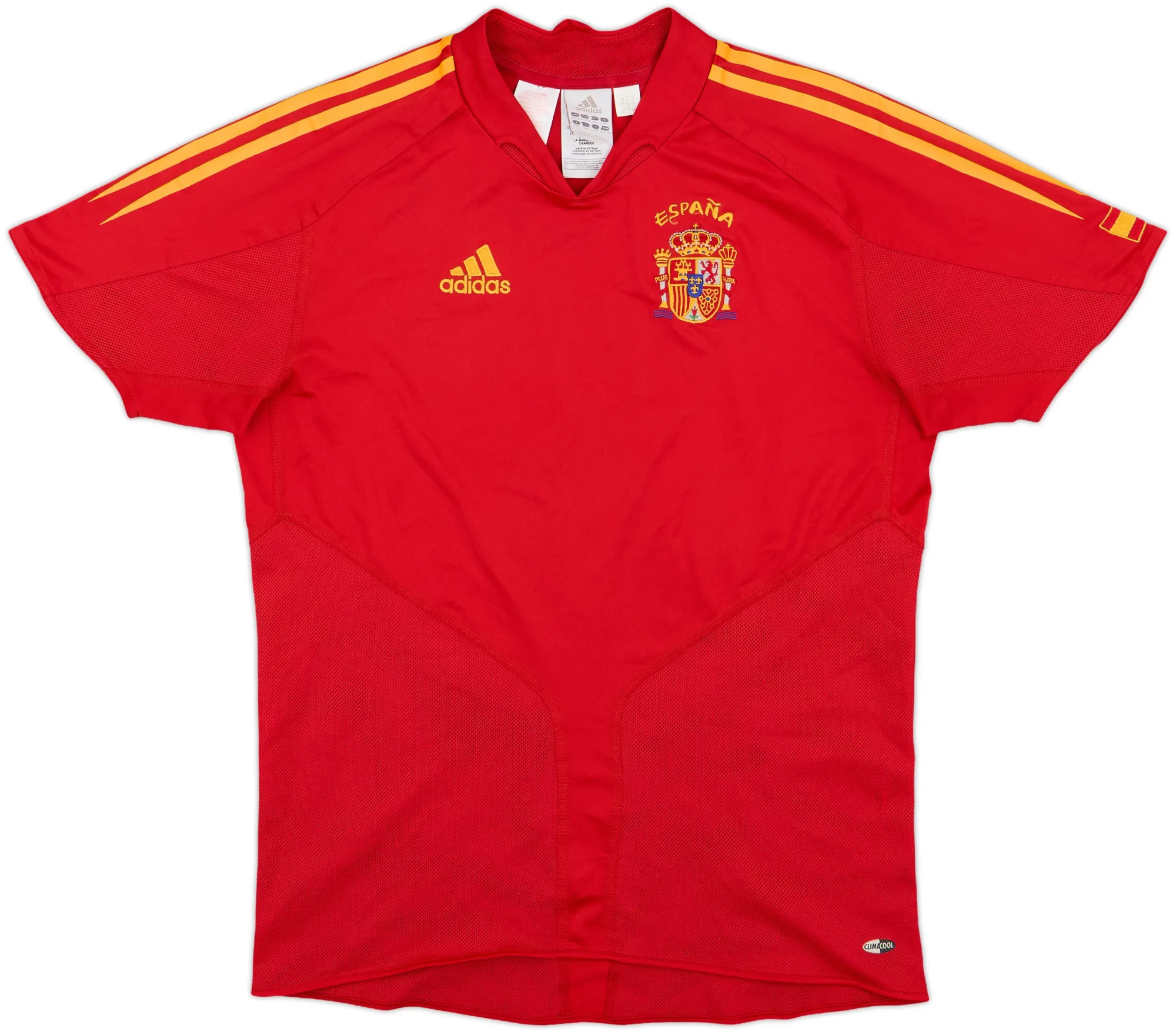 adidas Spain Boys SS Home Shirt 2004