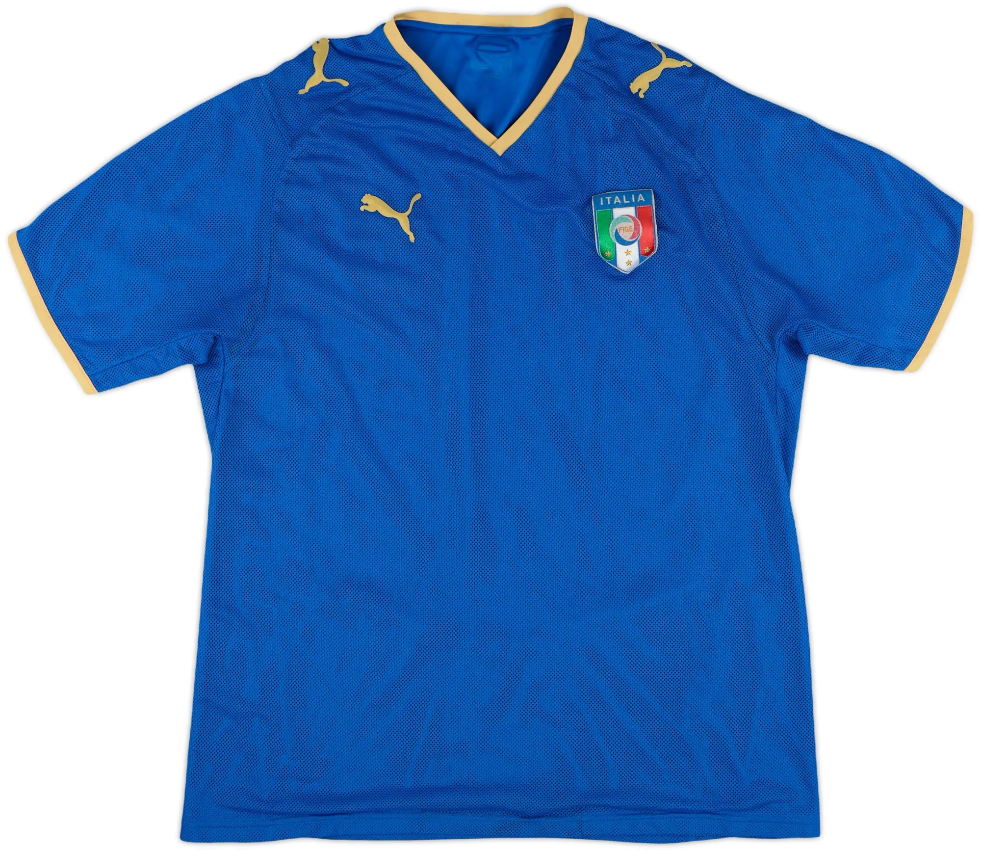 Puma Italy Mens SS Home Shirt 2007