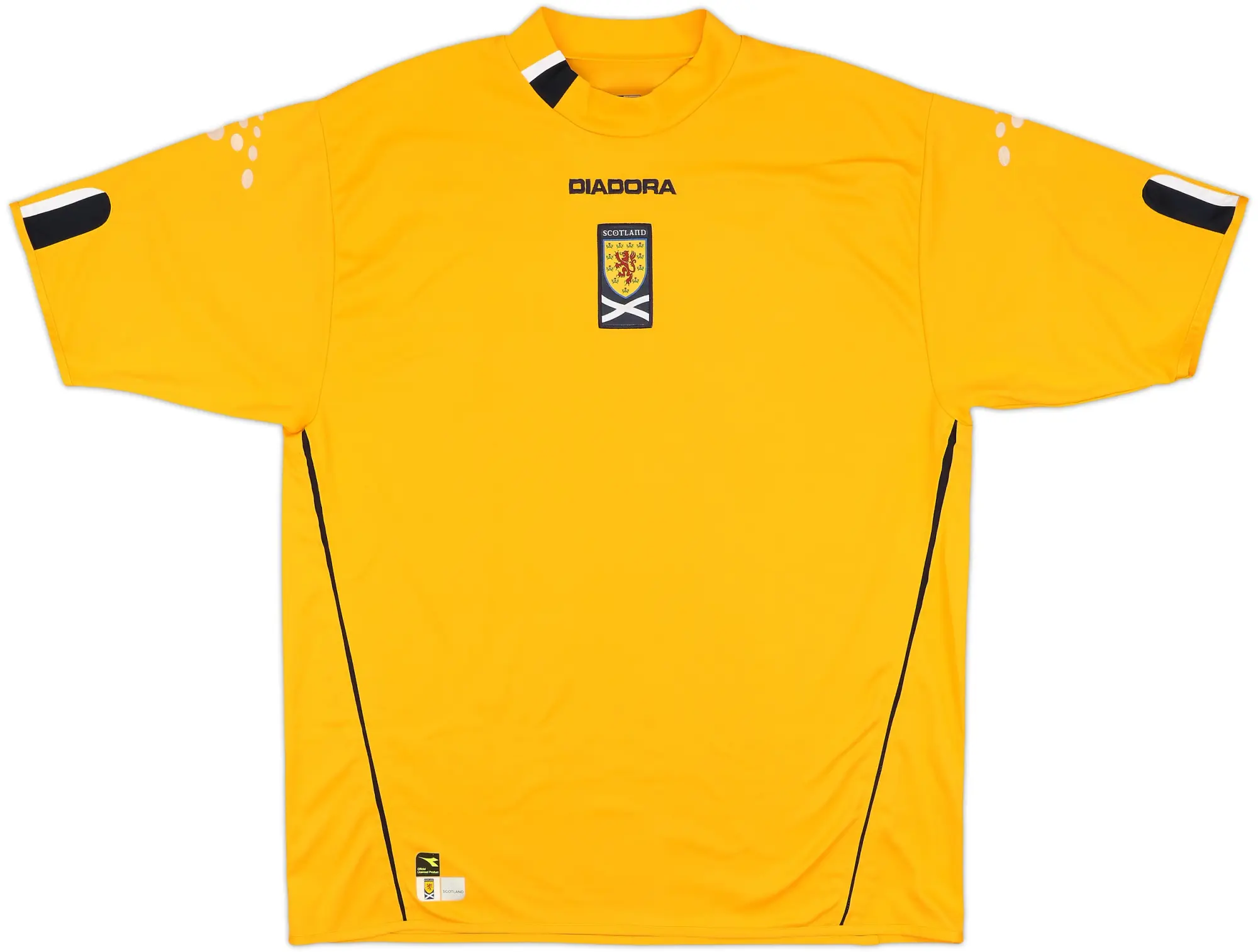 Diadora Scotland Mens SS Third Shirt 2004