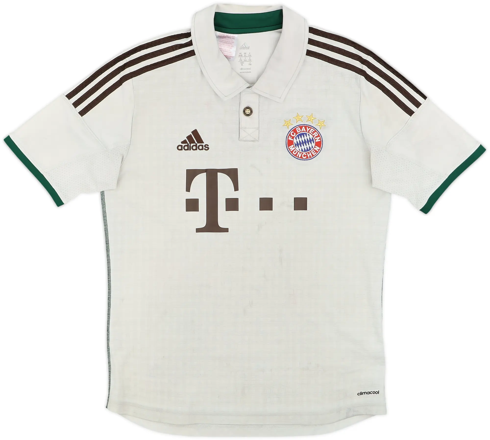 adidas Bayern Munich Boys SS Away Shirt 2013/14