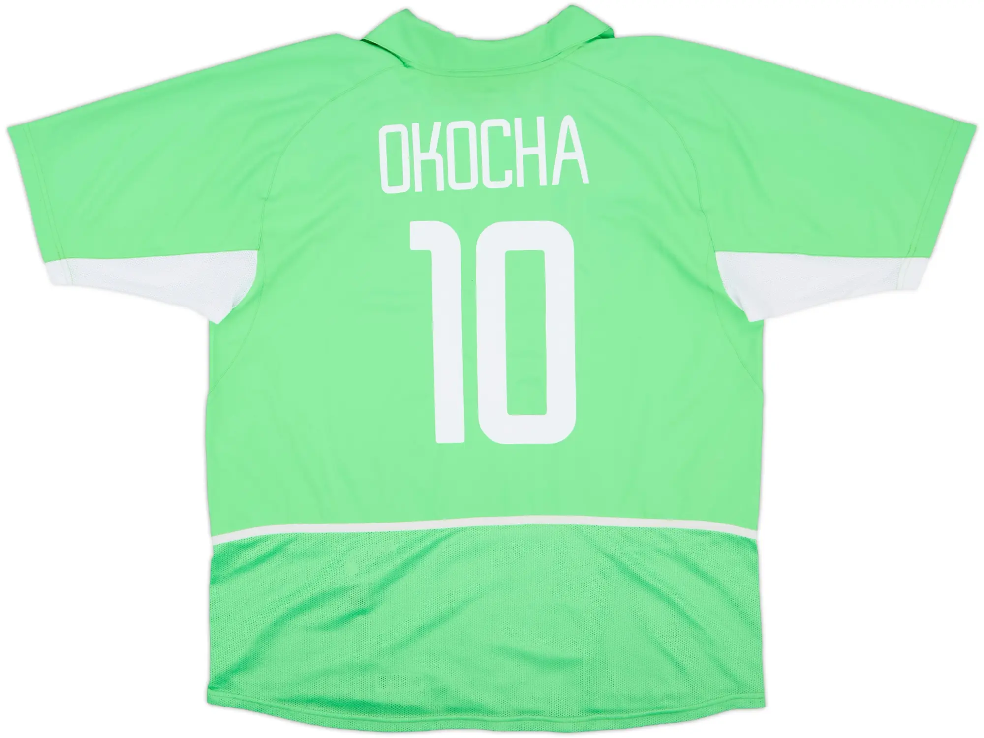 Nike Nigeria Mens SS Home Shirt 2002