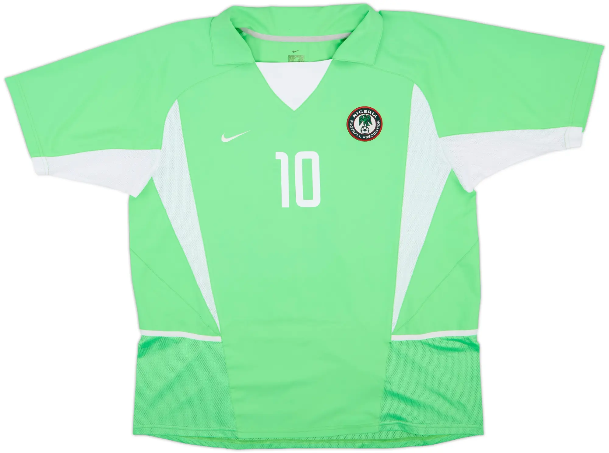 Nike Nigeria Mens SS Home Shirt 2002
