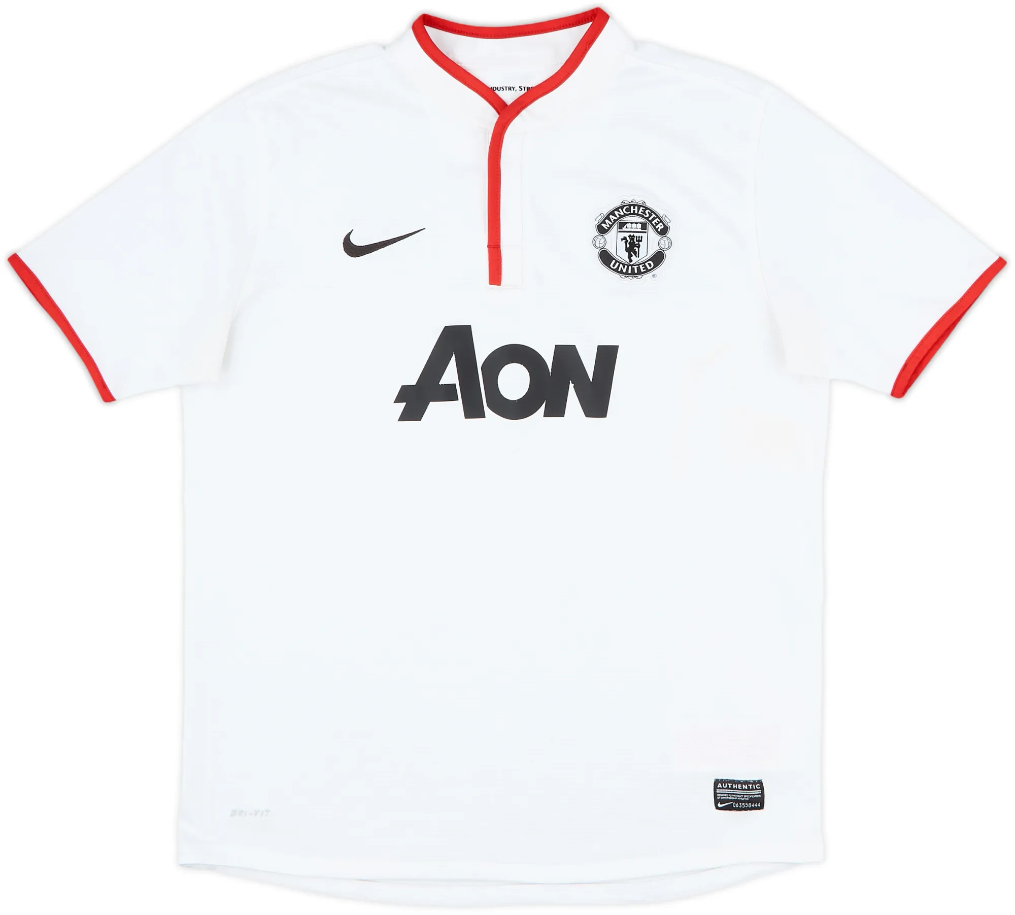 Nike Manchester United Boys SS Away Shirt 2012/14